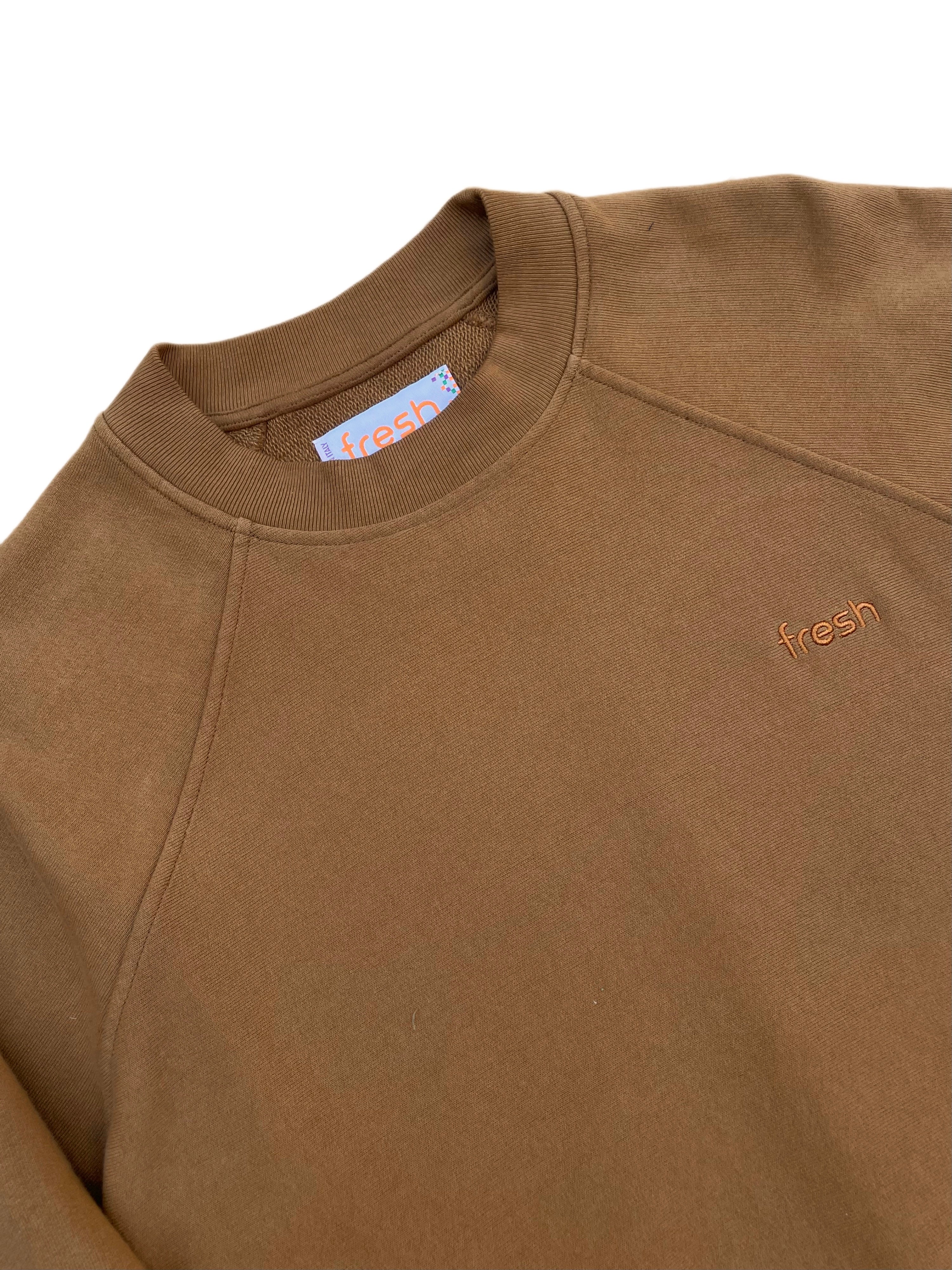 Felpa FRESH Billie in cotone biscotto