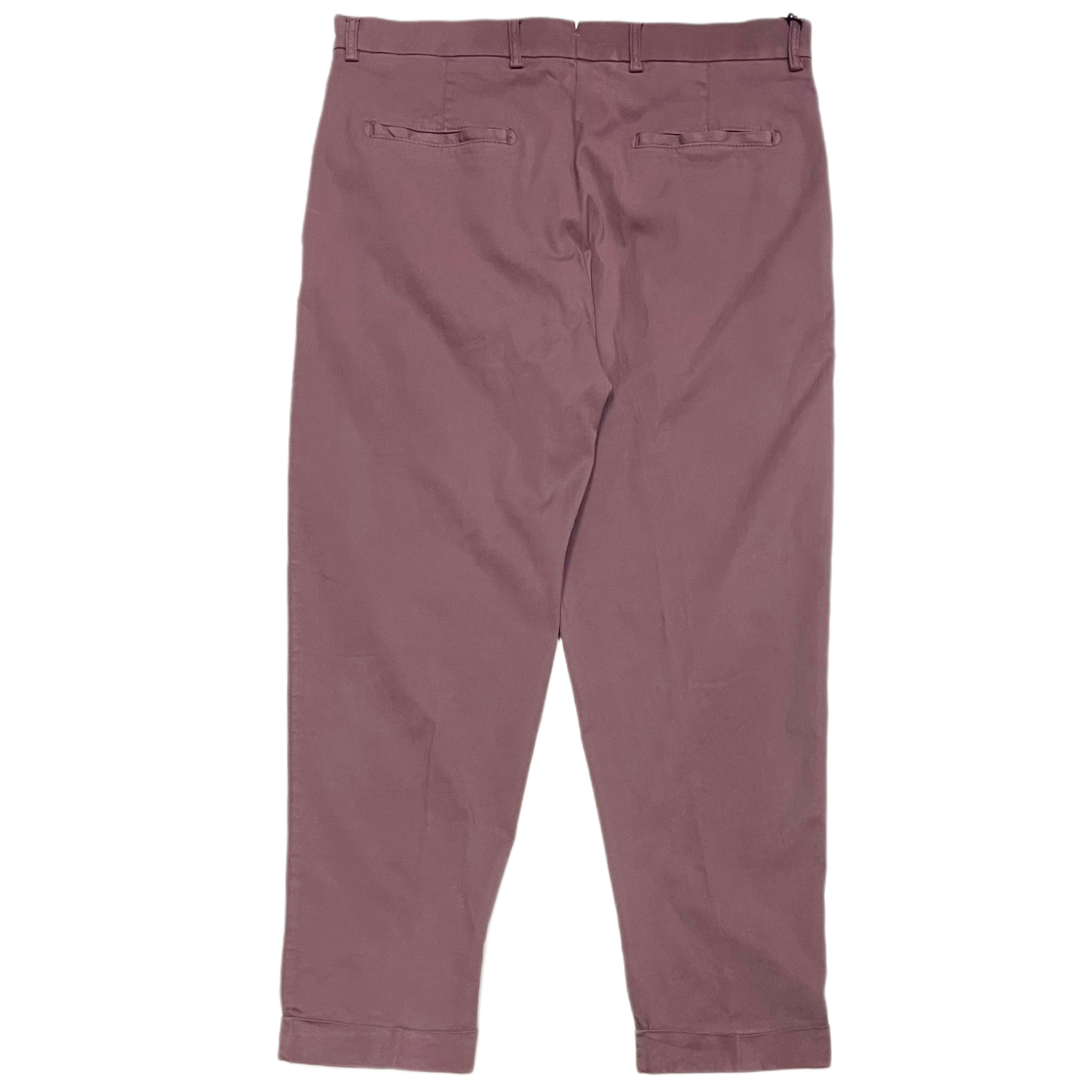Pantaloni chino in cotone plissettato FRESH Camogli in cipolla