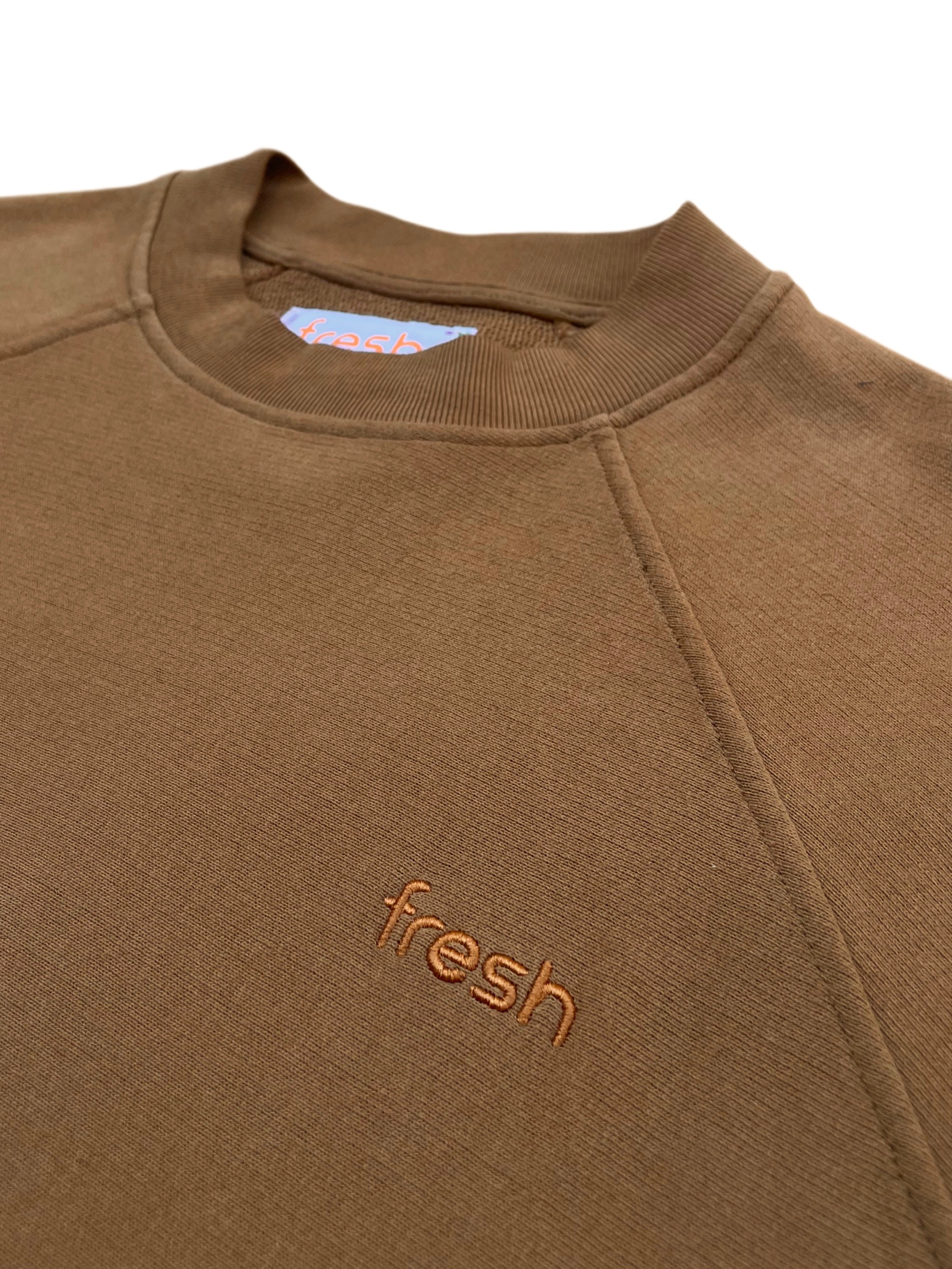 Felpa FRESH Billie in cotone biscotto