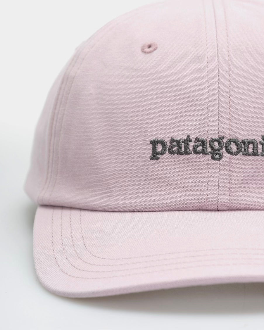 PATAGONIA Fitz Roy Icon Trad Cap Text Logo: Quiet Violet