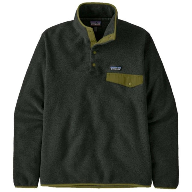 PATAGONIA Lightweight Synchilla® Snap-T® Fleece Pullover Old Growth Green