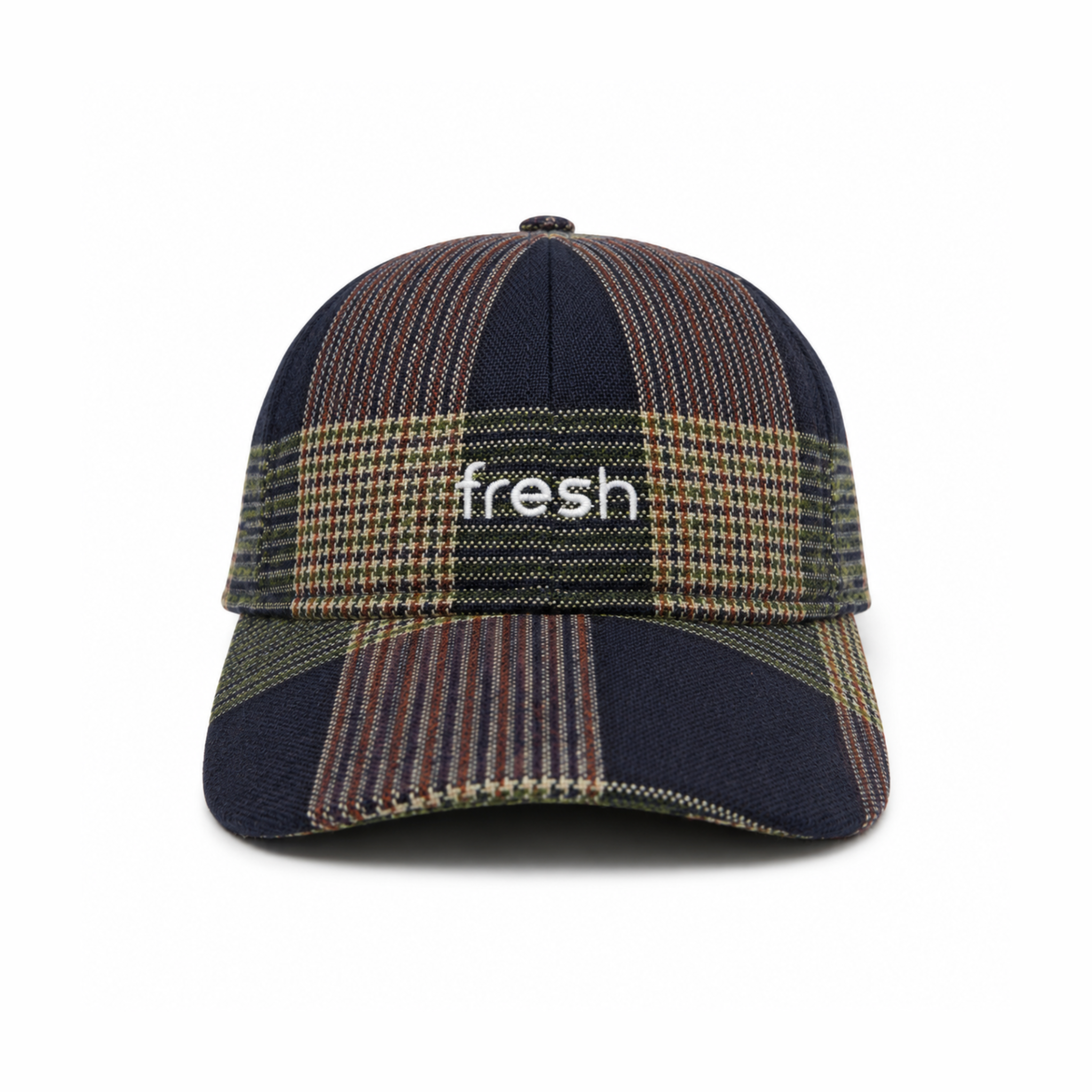 FRESH Six-Panel Wine Wool Cap