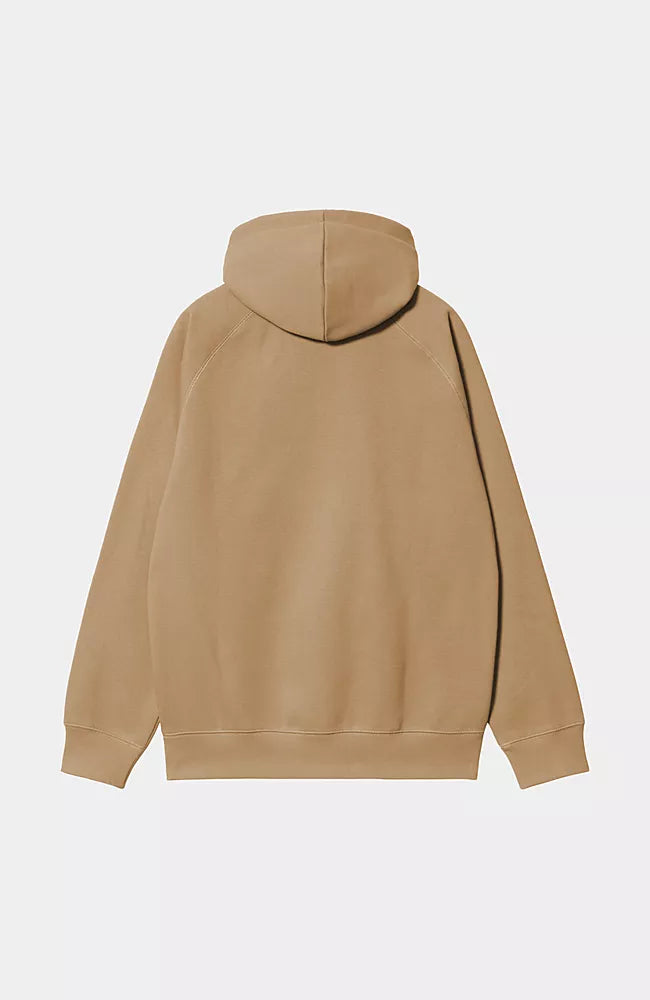 CARHARTT WIP Felpa con cappuccio Chase Dusty Hamilton Marrone Oro