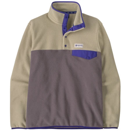 PATAGONIA Men's Lightweight Synchilla® Snap-T® Fleece Pullover May Grey
