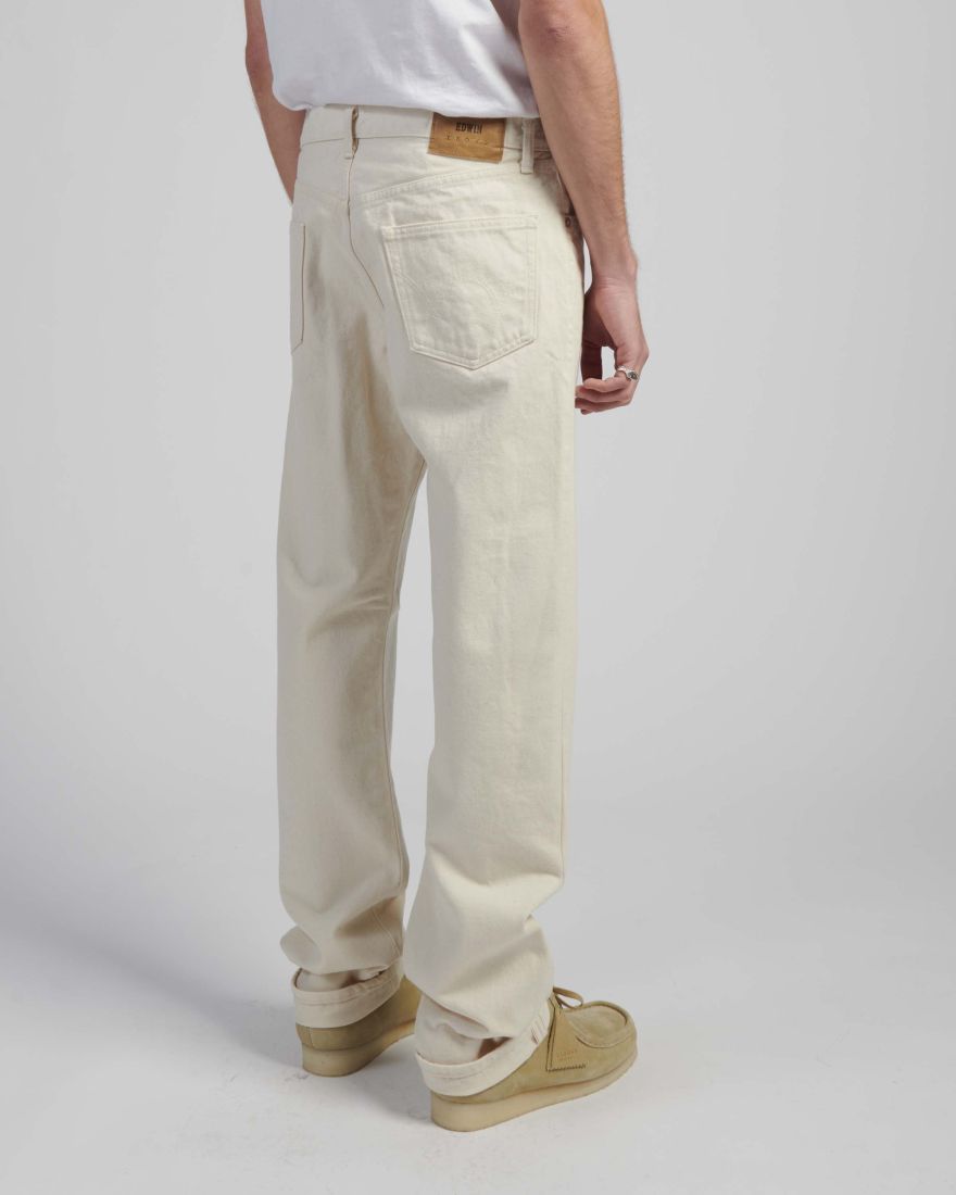 EDWIN Regular Straight Jeans Natural Rinsed
