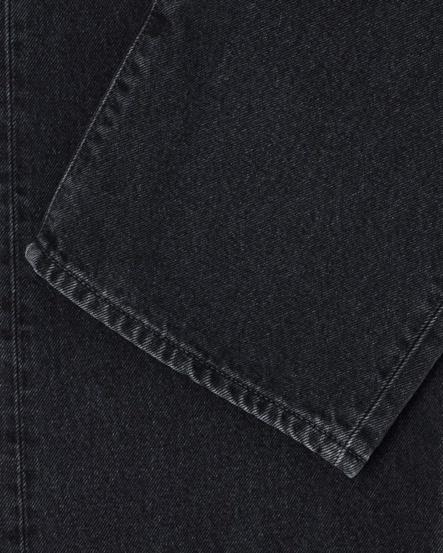 EDWIN Loose Jeans Black Dark Used