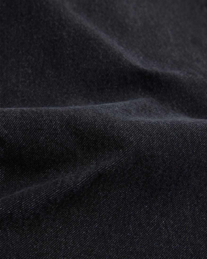 EDWIN Loose Jeans Black Dark Used