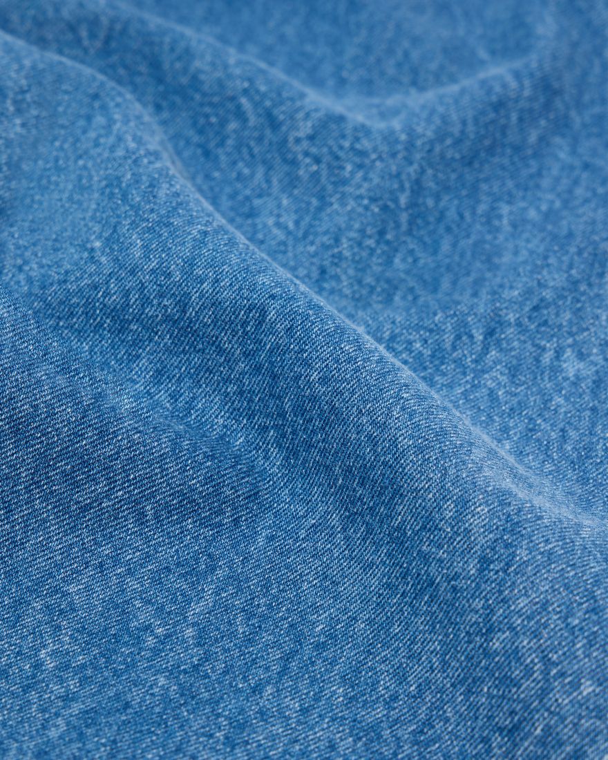 EDWIN Regular Straight Jeans Blue Mid Light Used