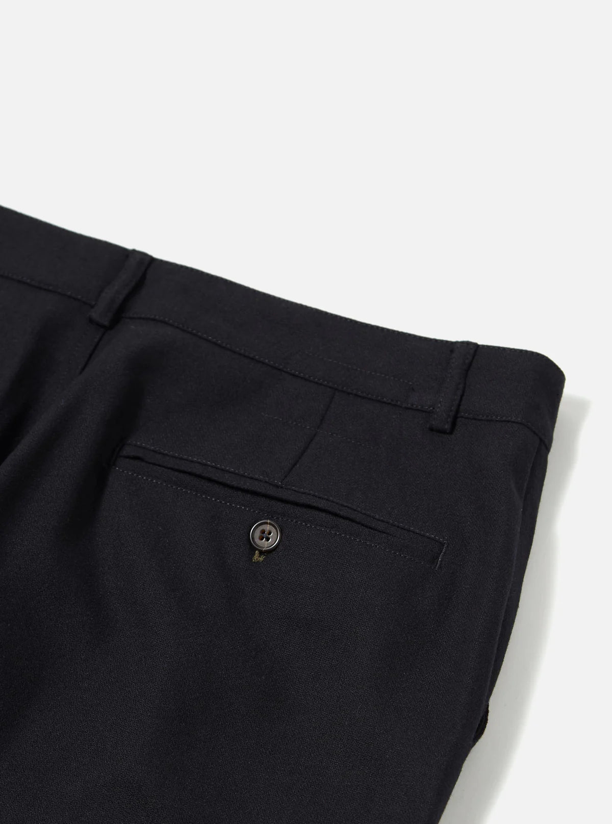 UNIVERSAL WORKS Dark Navy Upcycled Italian Tweed Military Chino