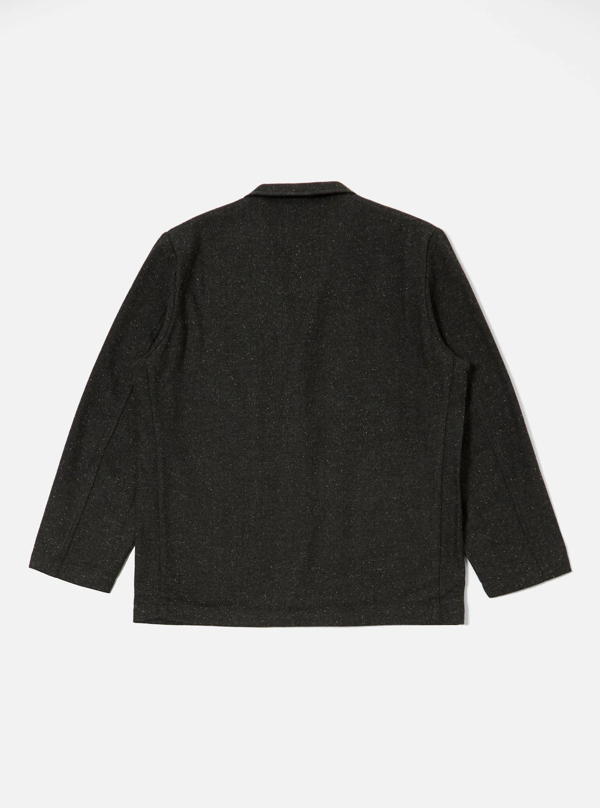 UNIVERSAL WORKS Black Salt N Pepper Tweed Three Button Jacket