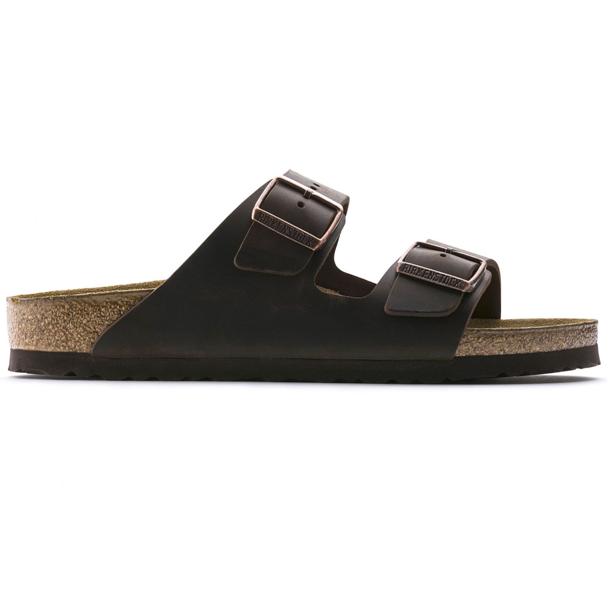 BIRKENSTOCK Arizona BS Habana Cuir huilé Coupe étroite