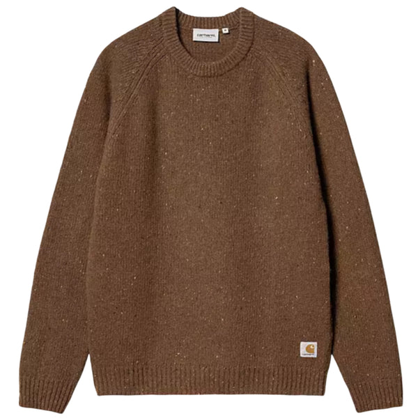 CARHARTT WIP Anglistic Sweater Speckled Tamarind