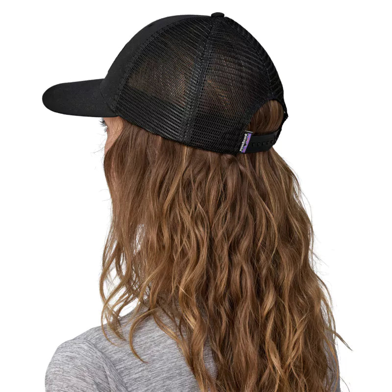 Cappello da camionista PATAGONIA P-6 Logo LoPro Nero