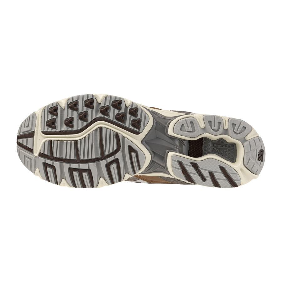 MIZUNO Wave Rider 10 Fossil White Thrush