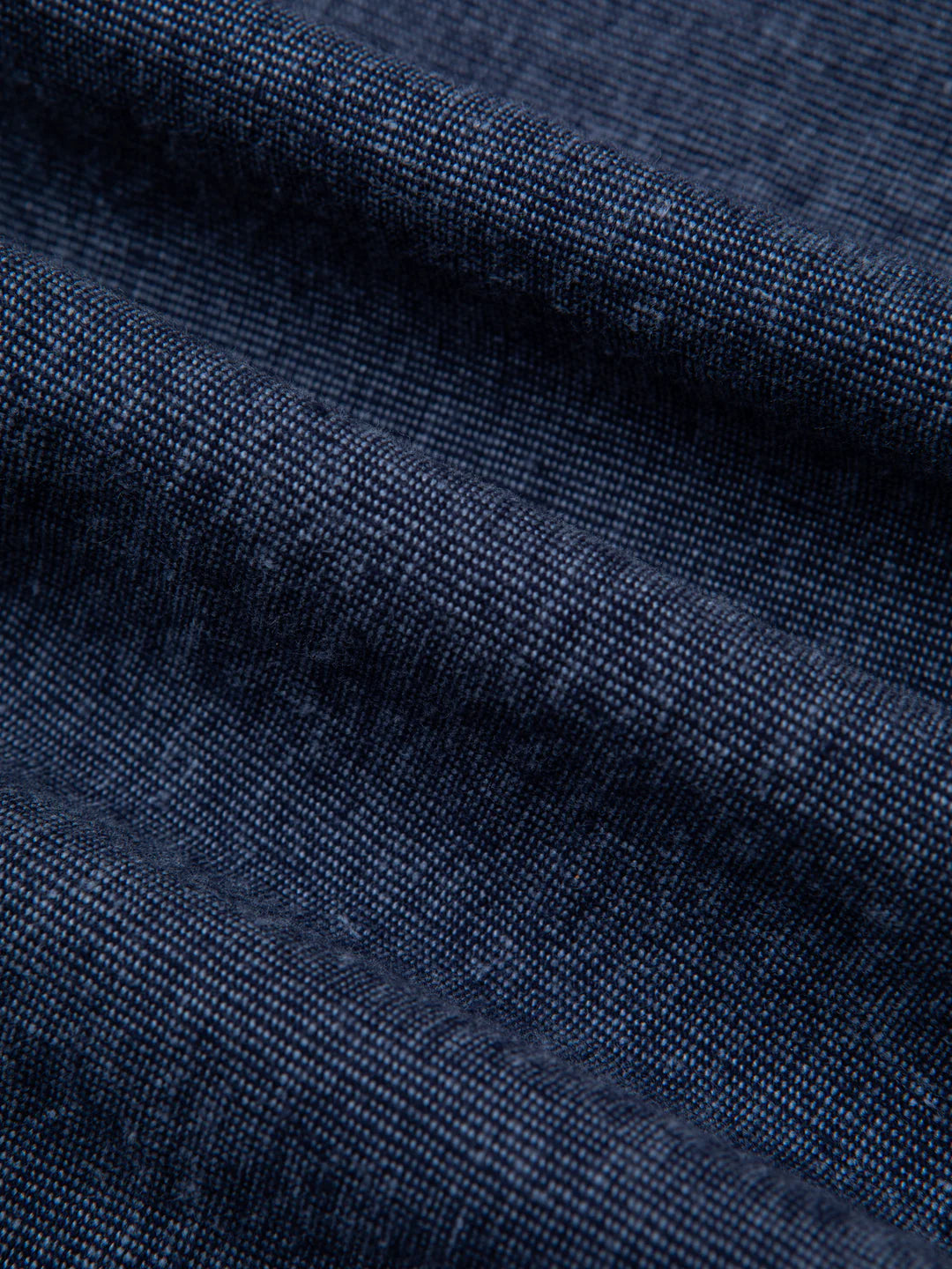 KESTIN Wick Trouser in Indigo Linen Marl