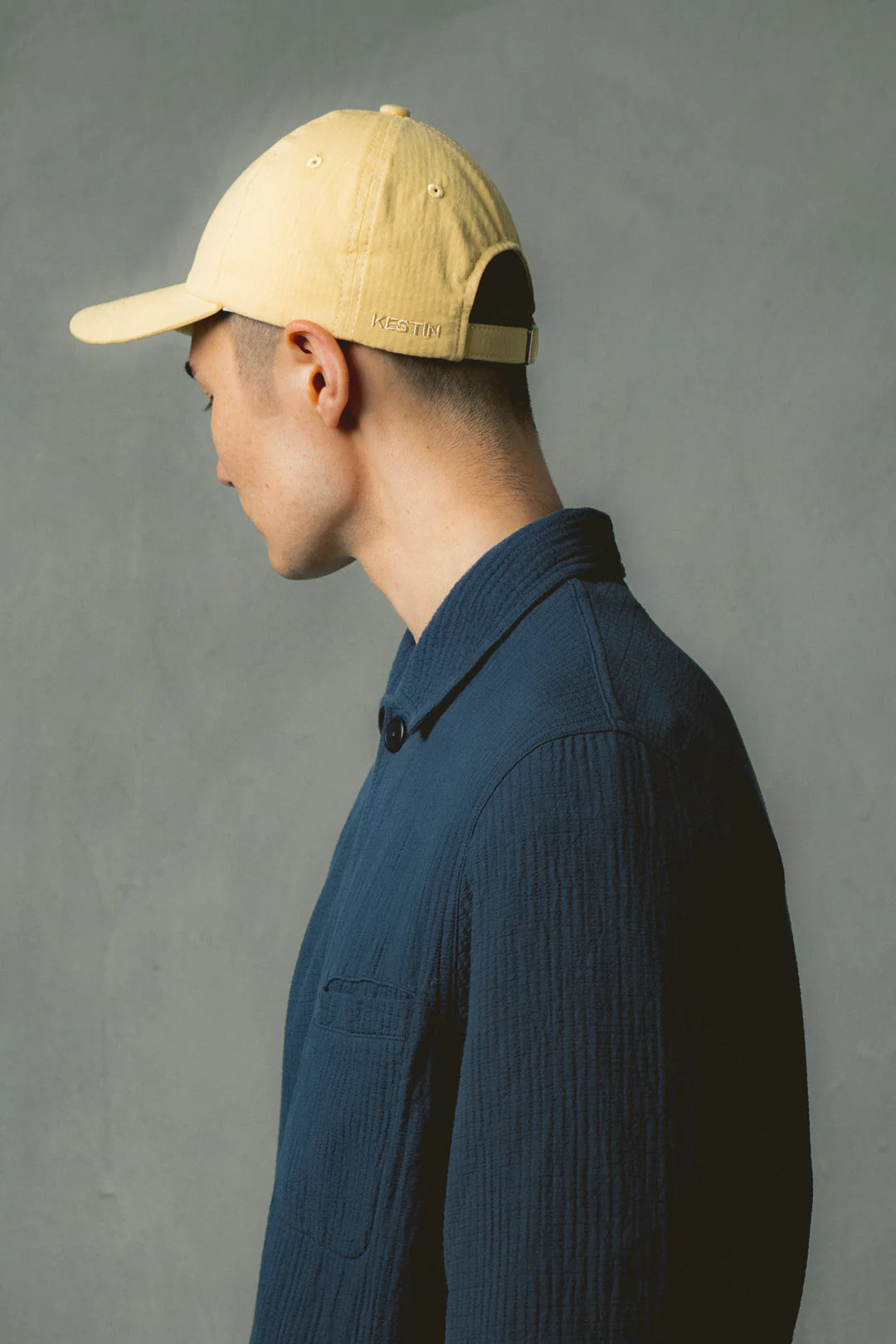 Giacca Huntly di KESTIN in blu navy lavato Matchstick