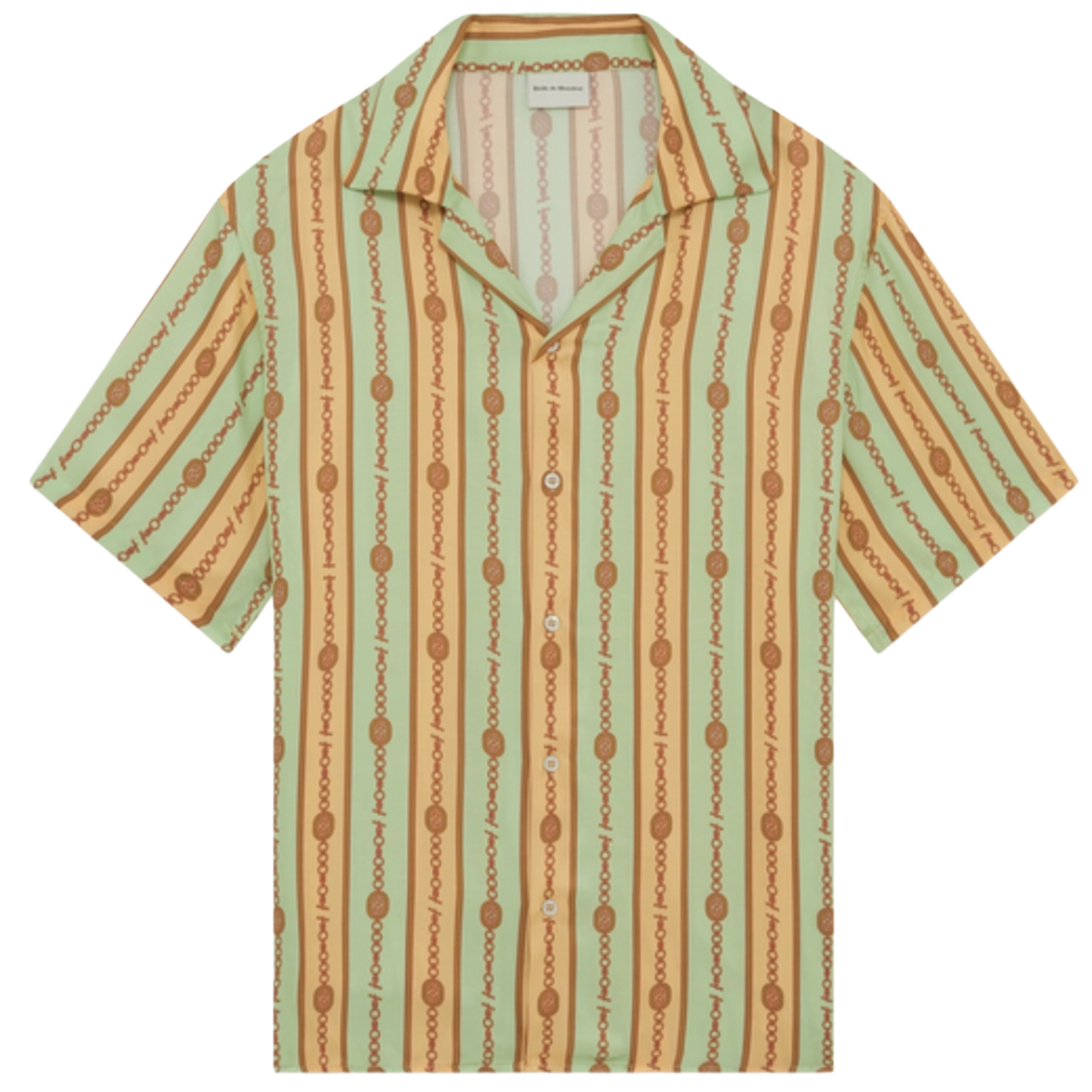 DRÔLE DE MONSIEUR La Chemise Bijoux In Light Green