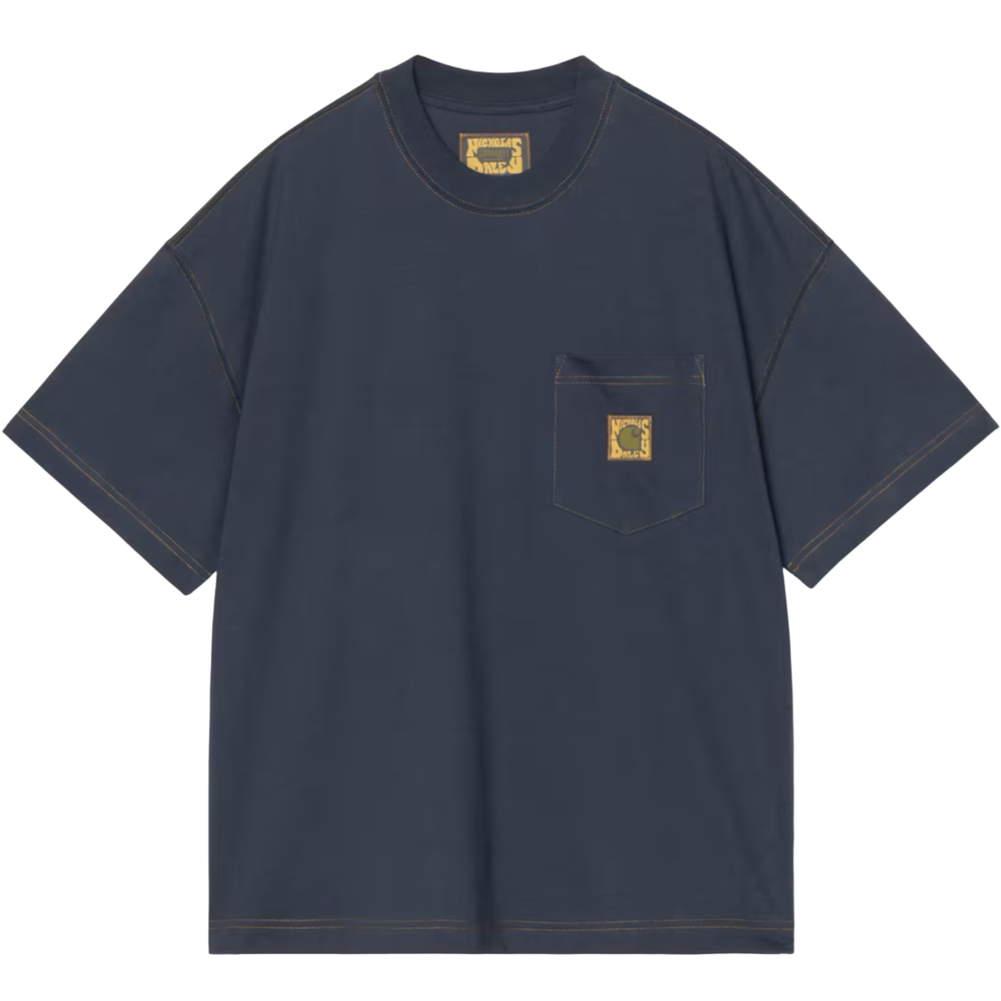 CARHARTT WIP x Nicholas Daley Logo T-Shirt ND Black Iris