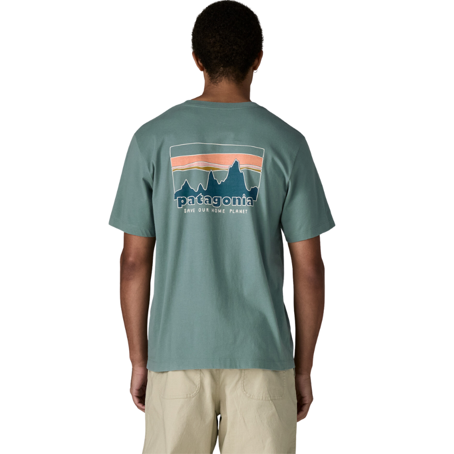 PATAGONIA Men's '73 Skyline T-Shirt Blue Sage
