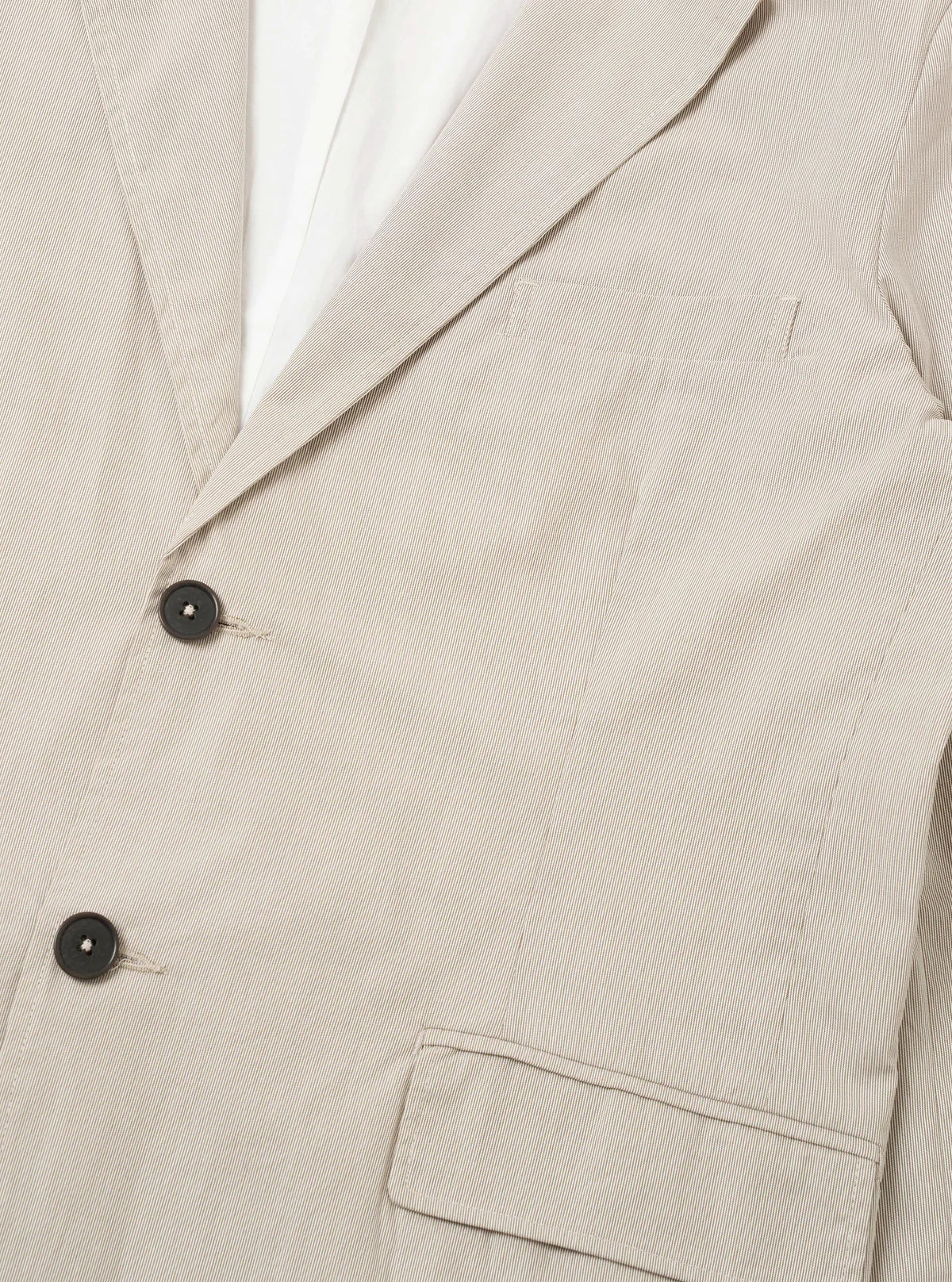 UNIVERSAL WORKS Brown Kennedy Stripe Boston Blazer