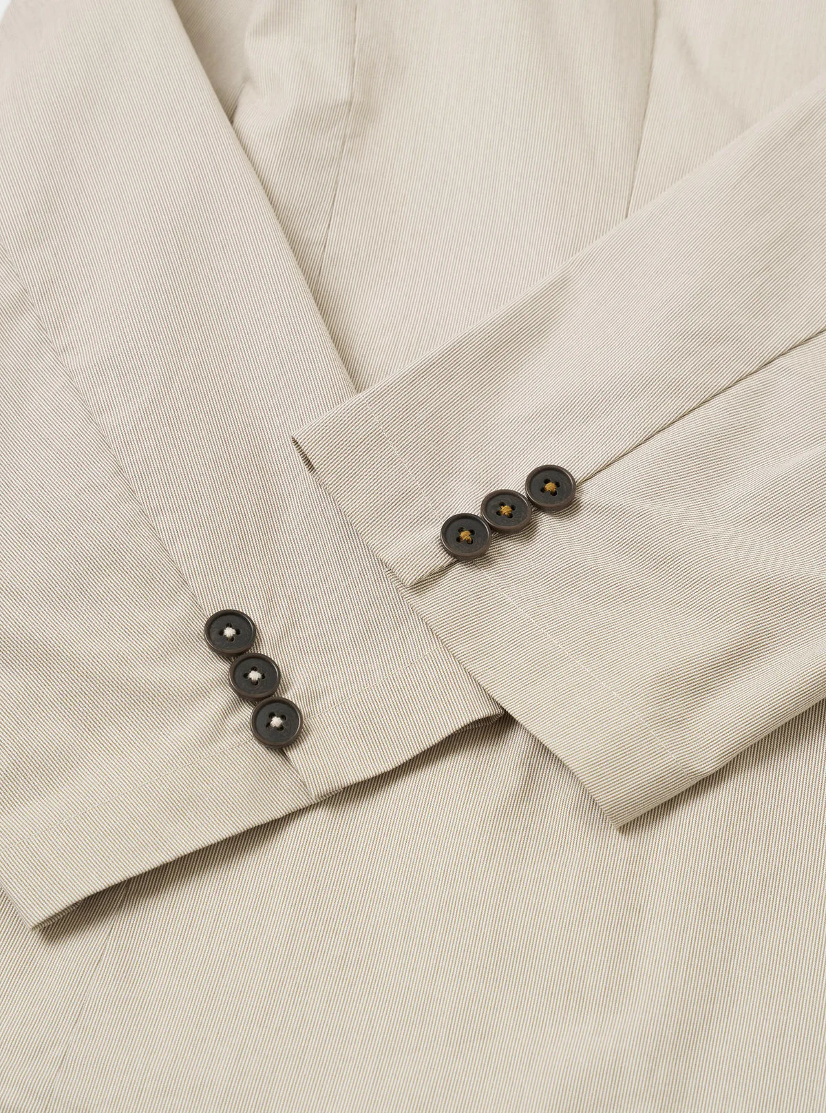 UNIVERSAL WORKS Brown Kennedy Stripe Boston Blazer