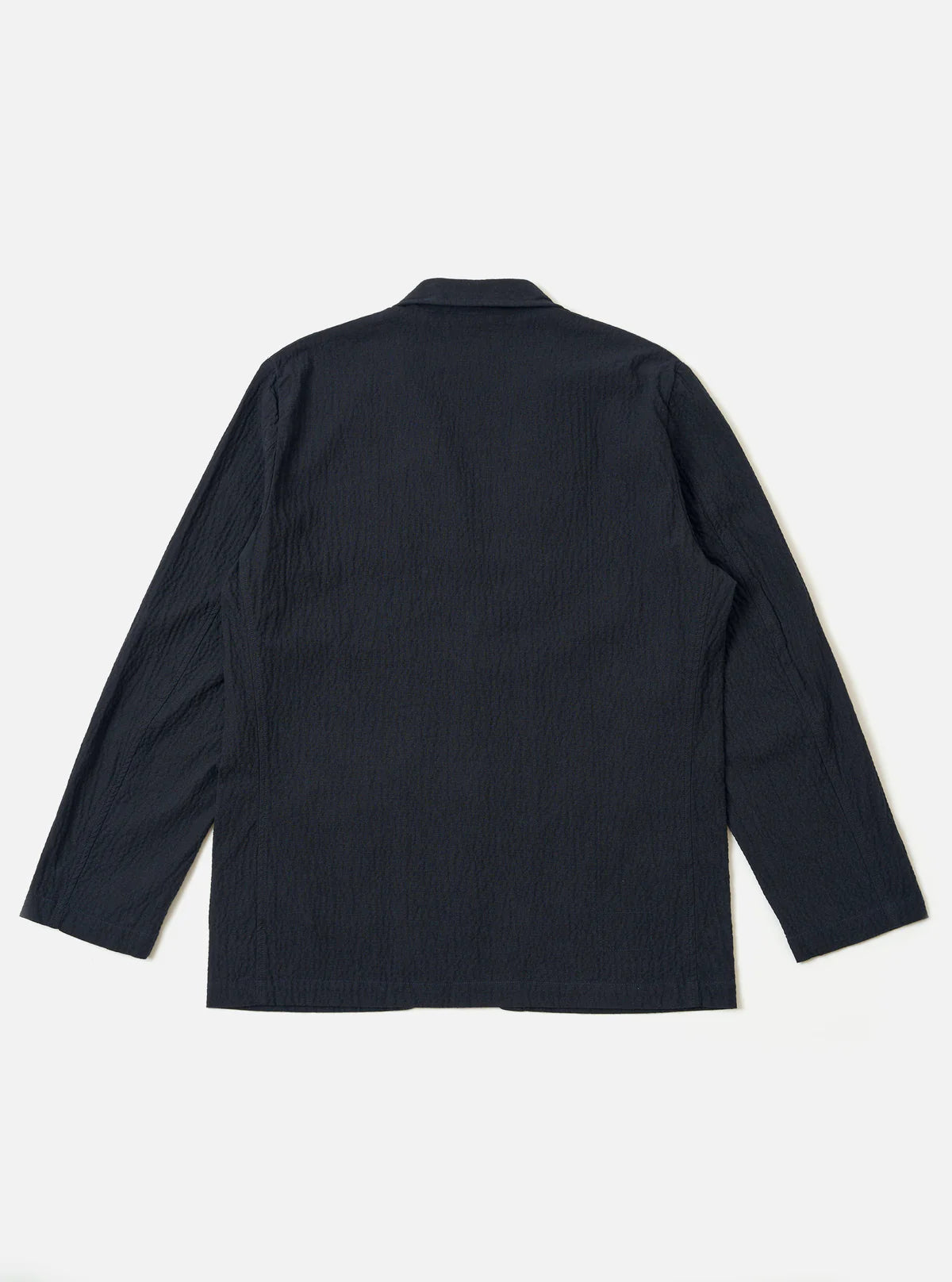 UNIVERSAL WORKS Giacca monopetto Ospina in cotone blu scuro