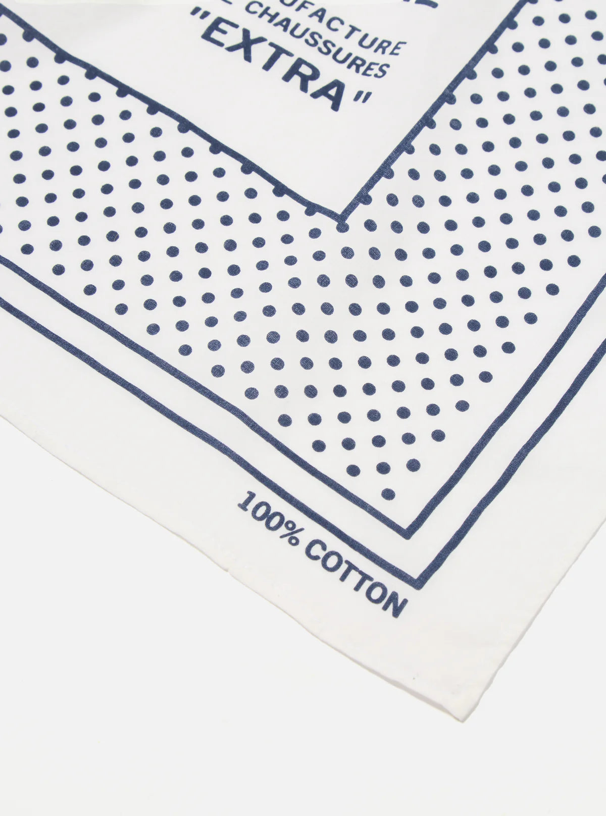 PARABOOT x Universal Works Ecru Cambric Kingsman Bandana