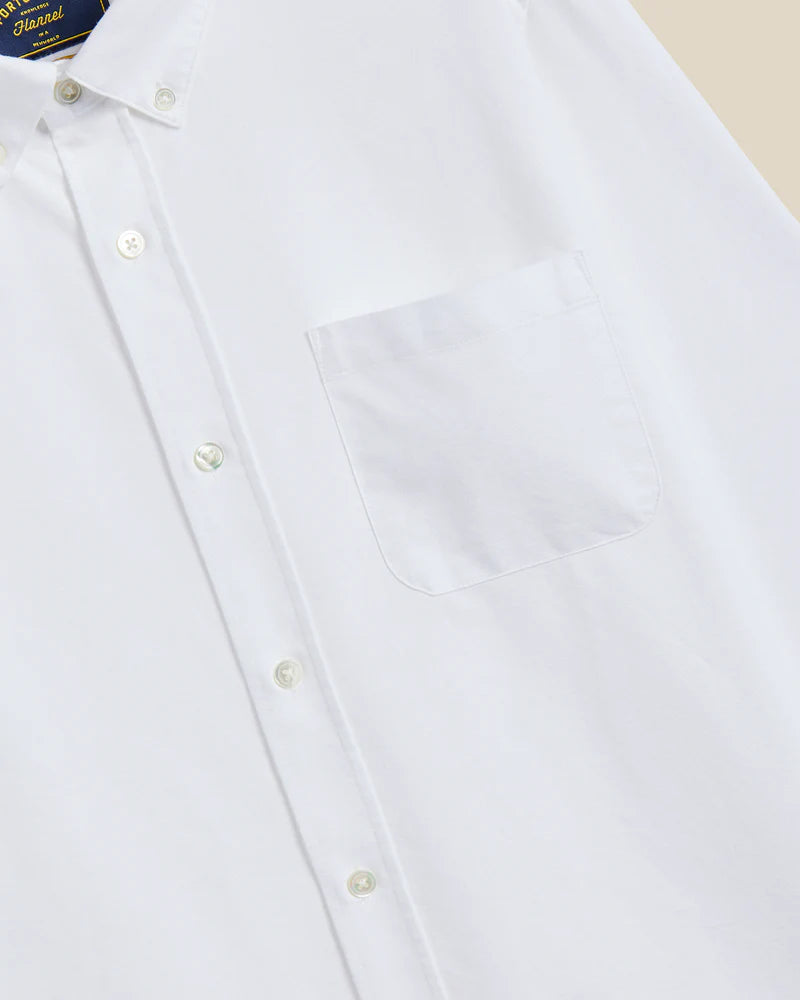 Chemise blanche Belavista en flanelle portugaise