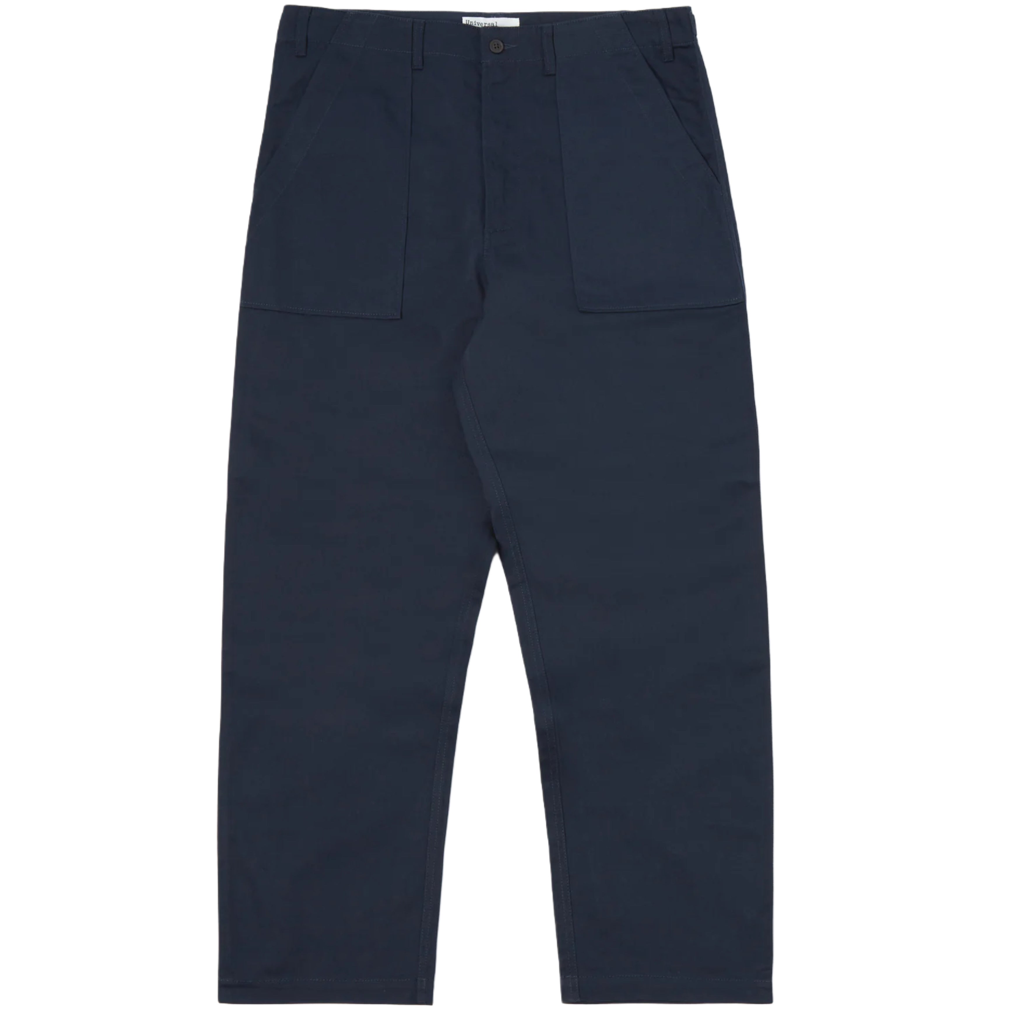 UNIVERSAL WORKS Navy Twill Fatigue Pant