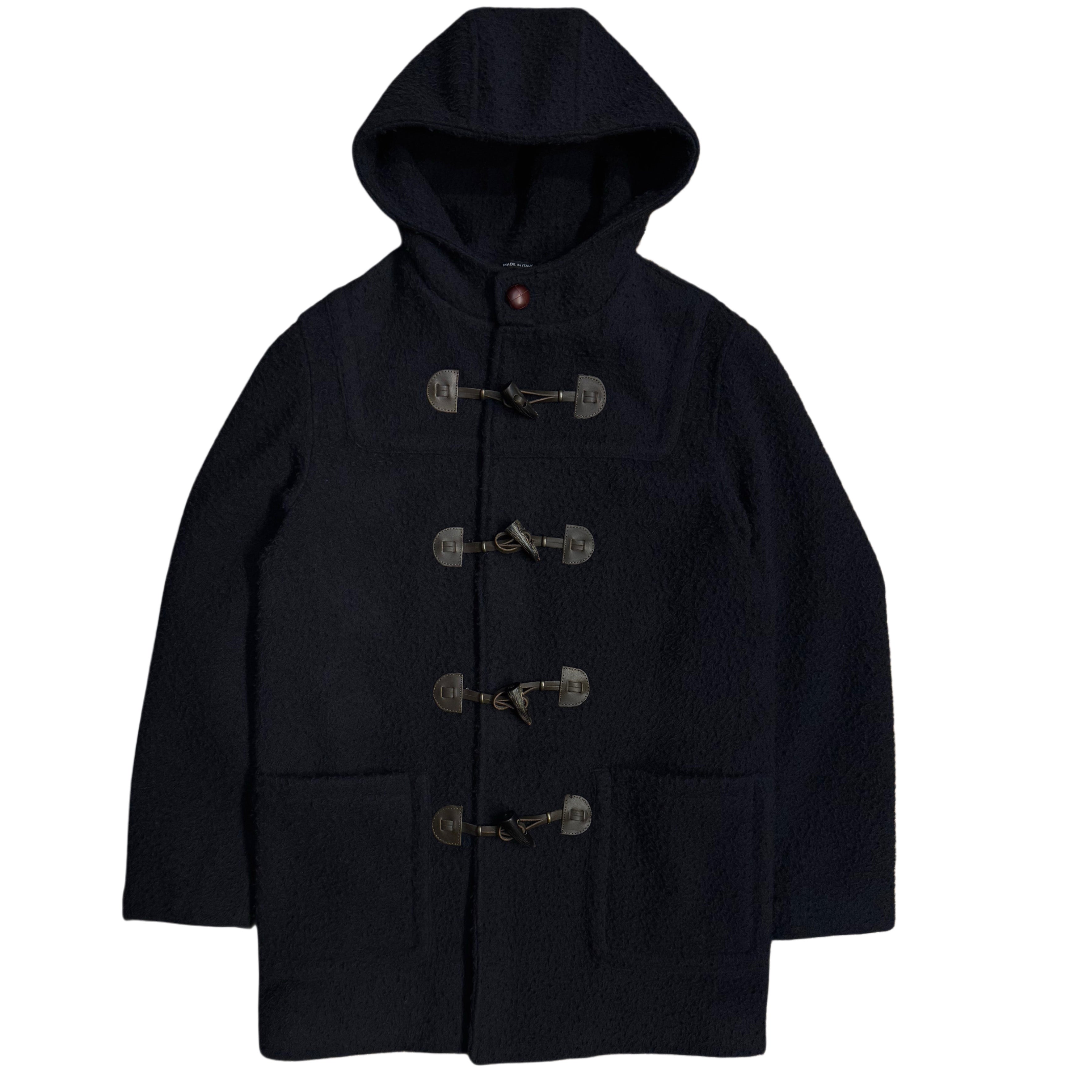 FRESH Montgomery Duffle Coat Casentino Wool in Dark Navy