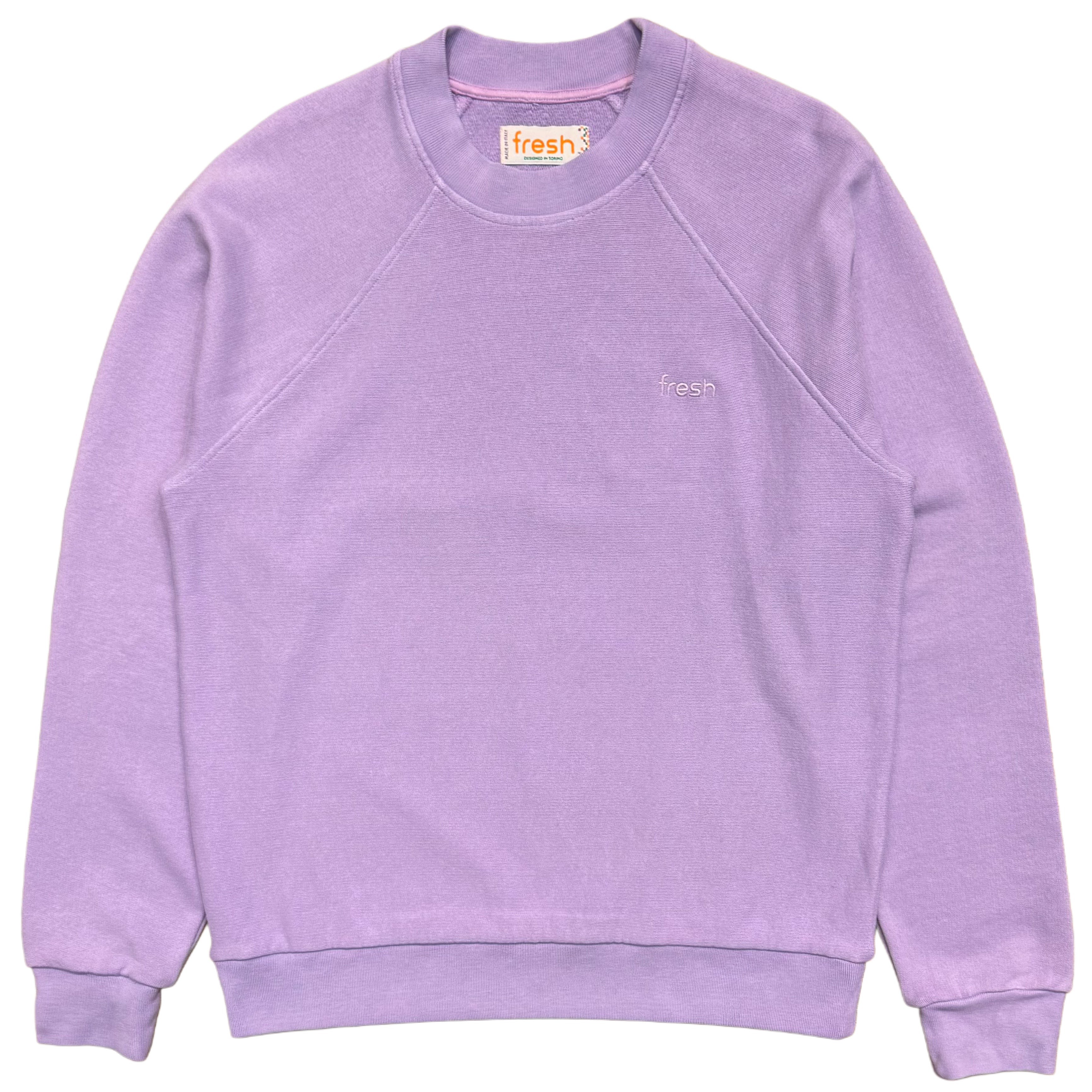 Sweat-shirt en coton FRESH Billie lilas
