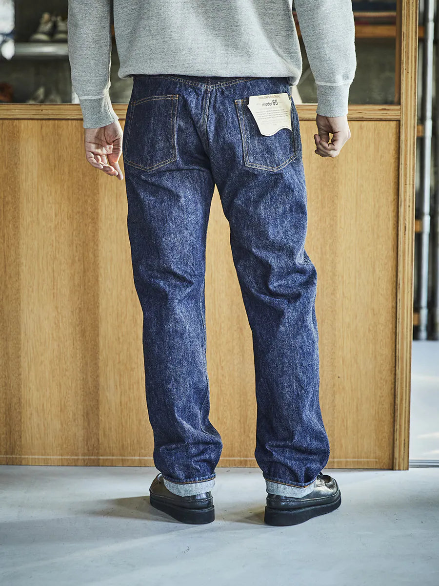ORSLOW 1966 Standard Denim Jeans One Wash