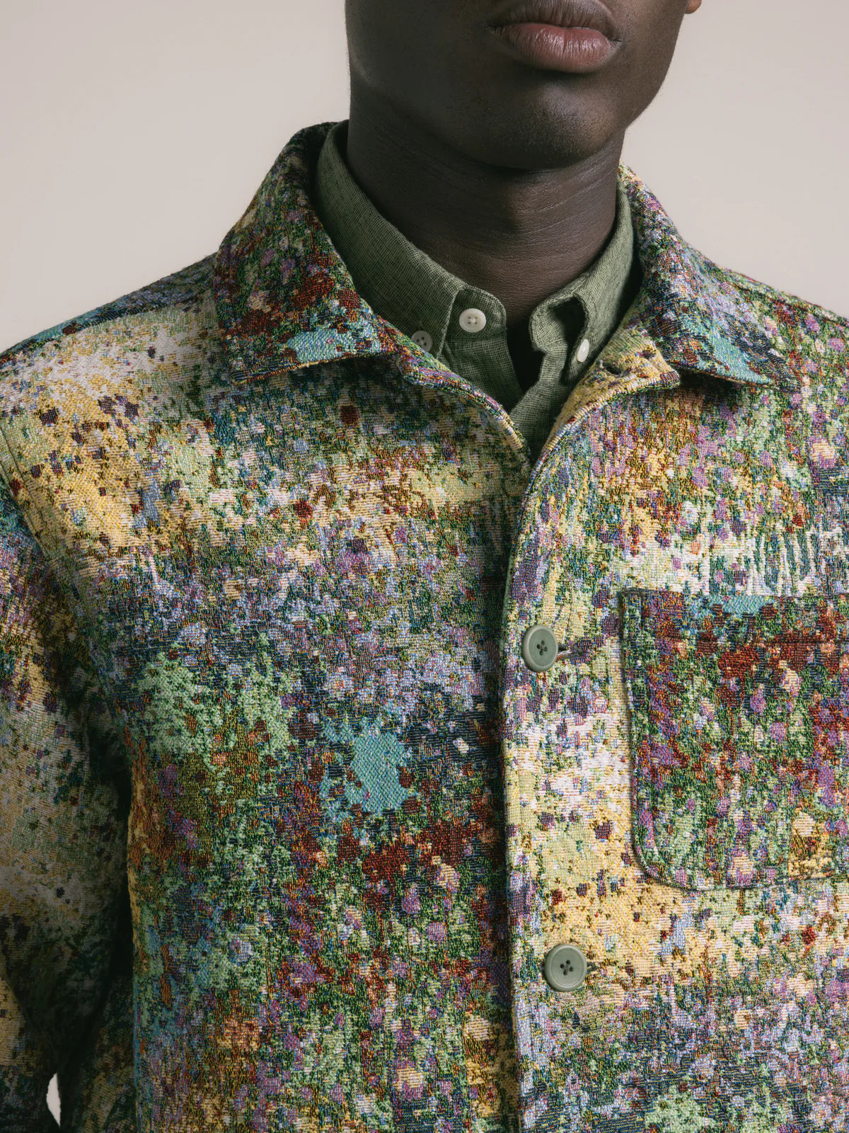 KESTIN Ormiston Jacket in Multi Jacquard