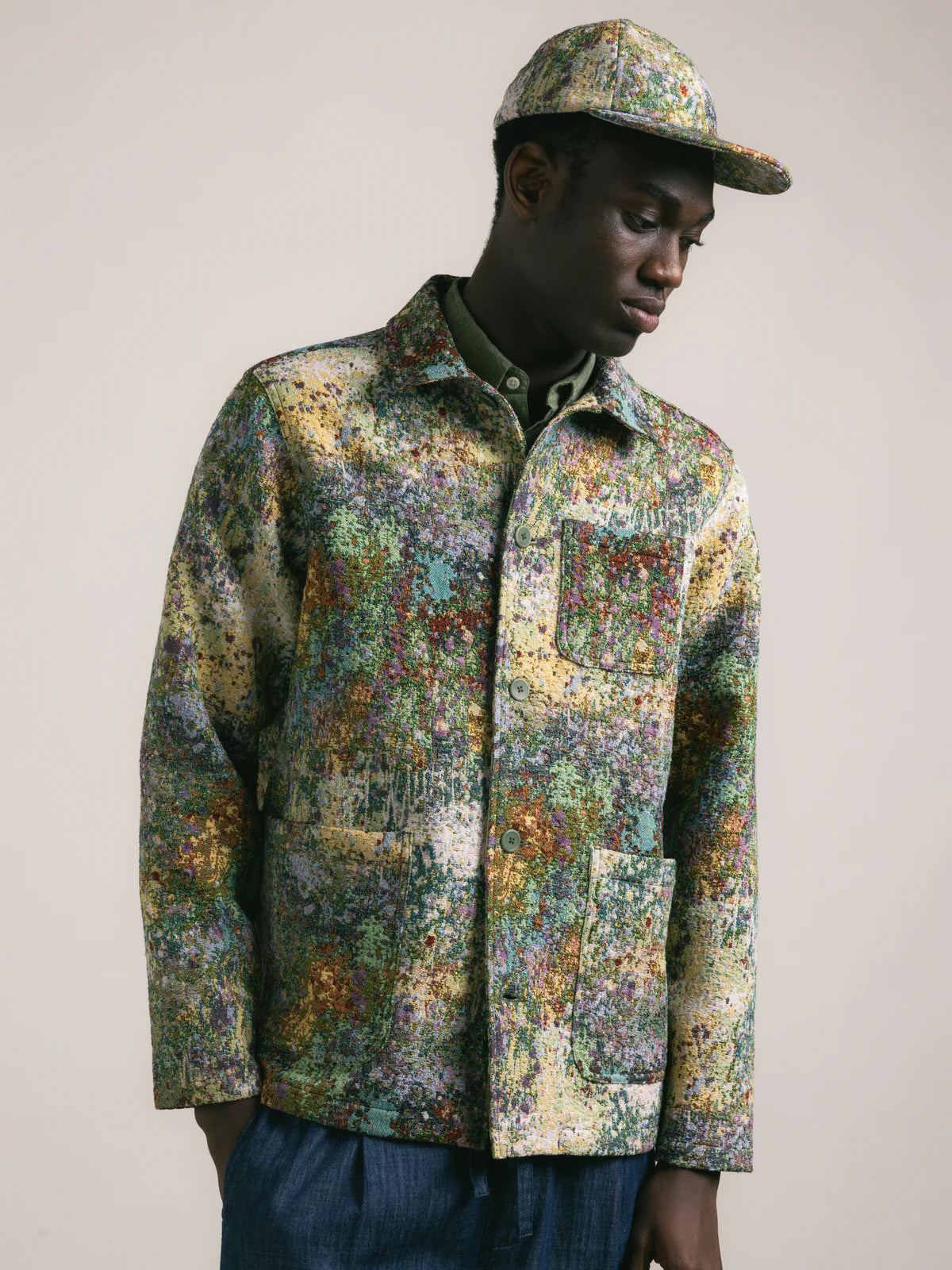 KESTIN Ormiston Jacket in Multi Jacquard