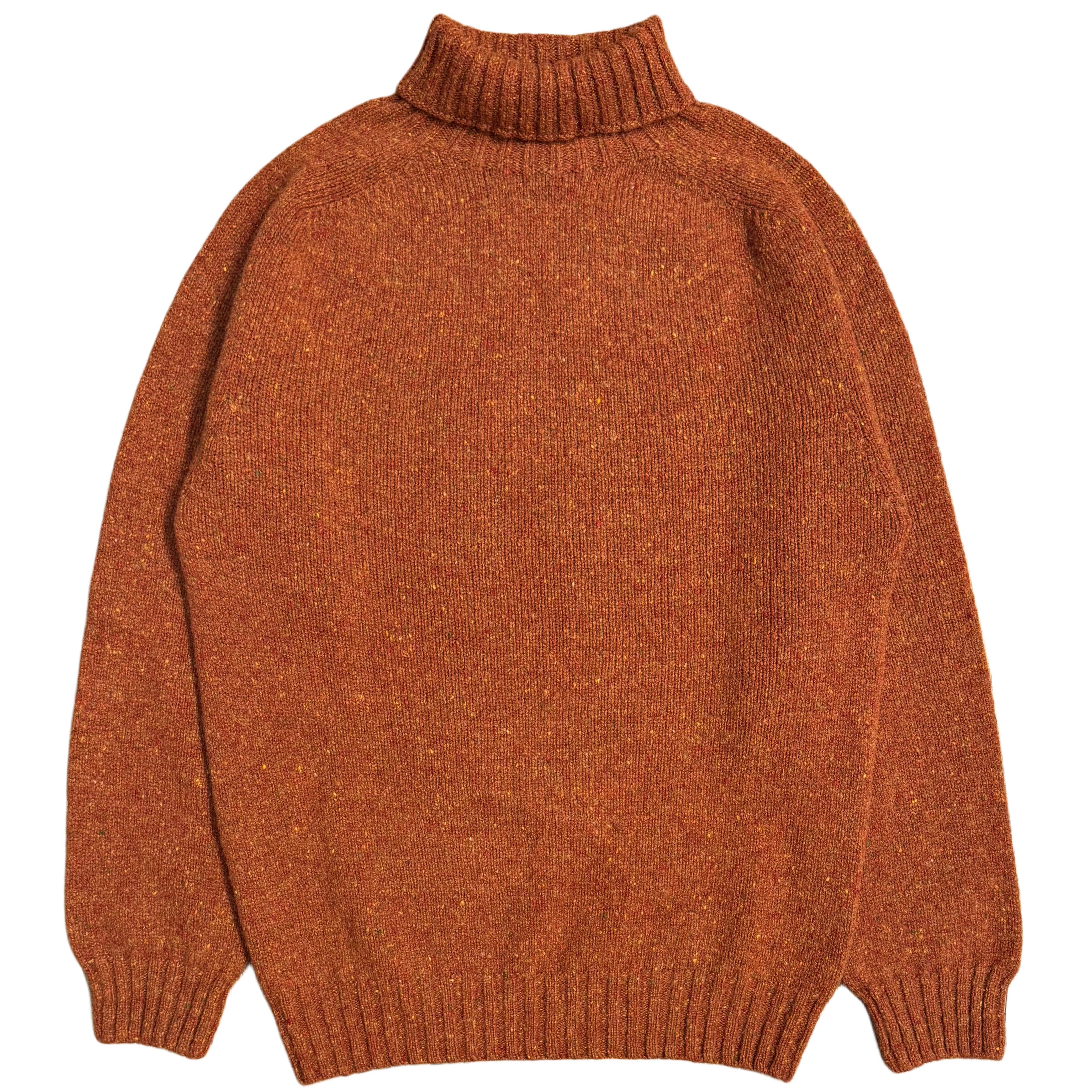 FRESH Mike Donegal Wool Turtleneck Sweater In Rhum