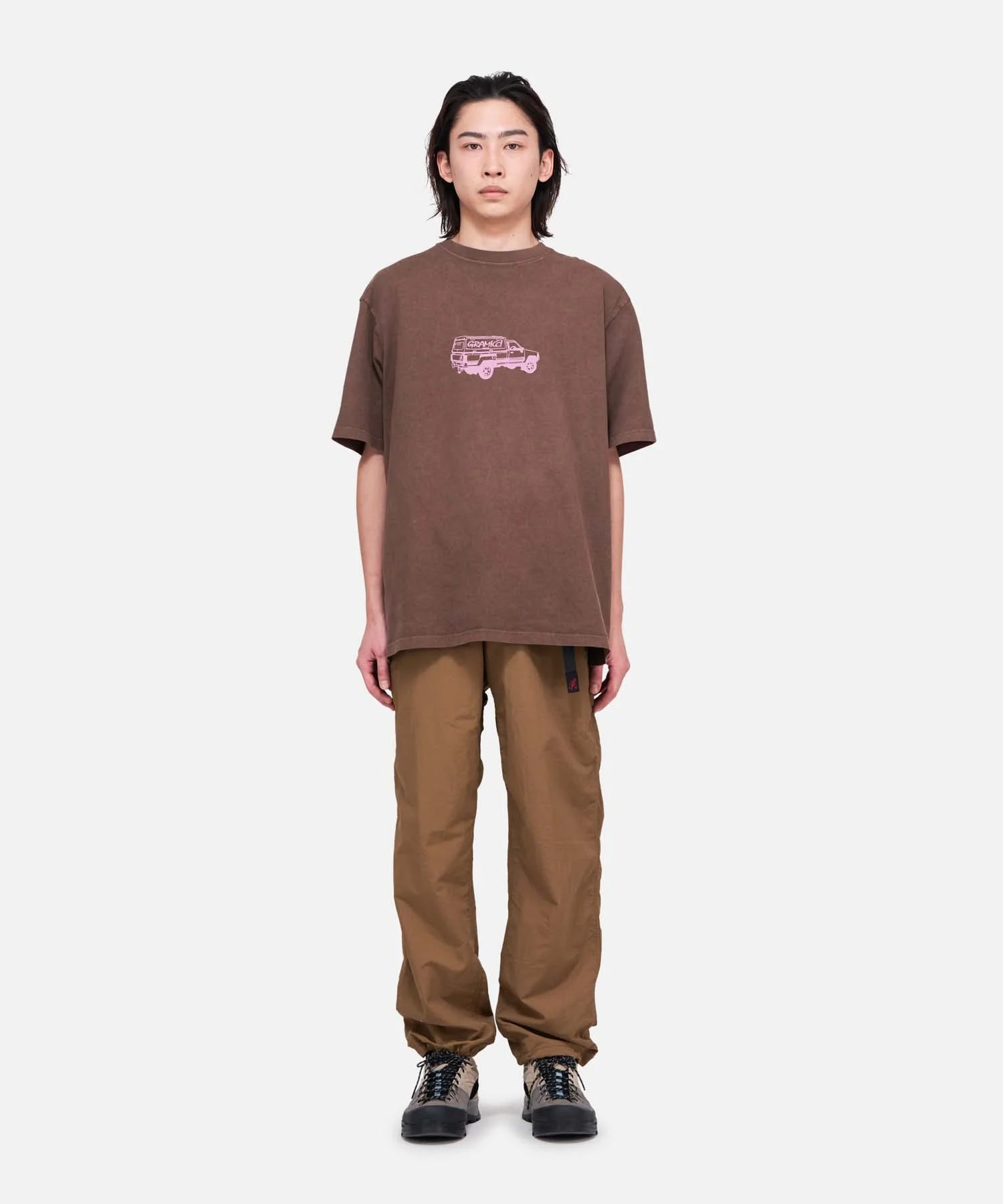 GRAMICCI Truck Tee in Brown Pigment