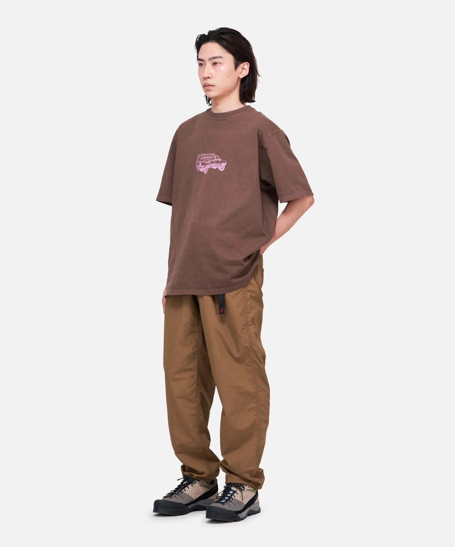 GRAMICCI Truck Tee in Brown Pigment