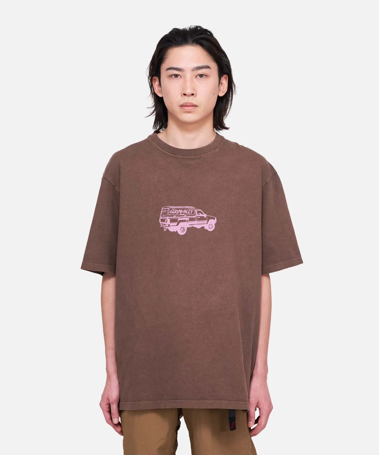 GRAMICCI Truck Tee in Brown Pigment
