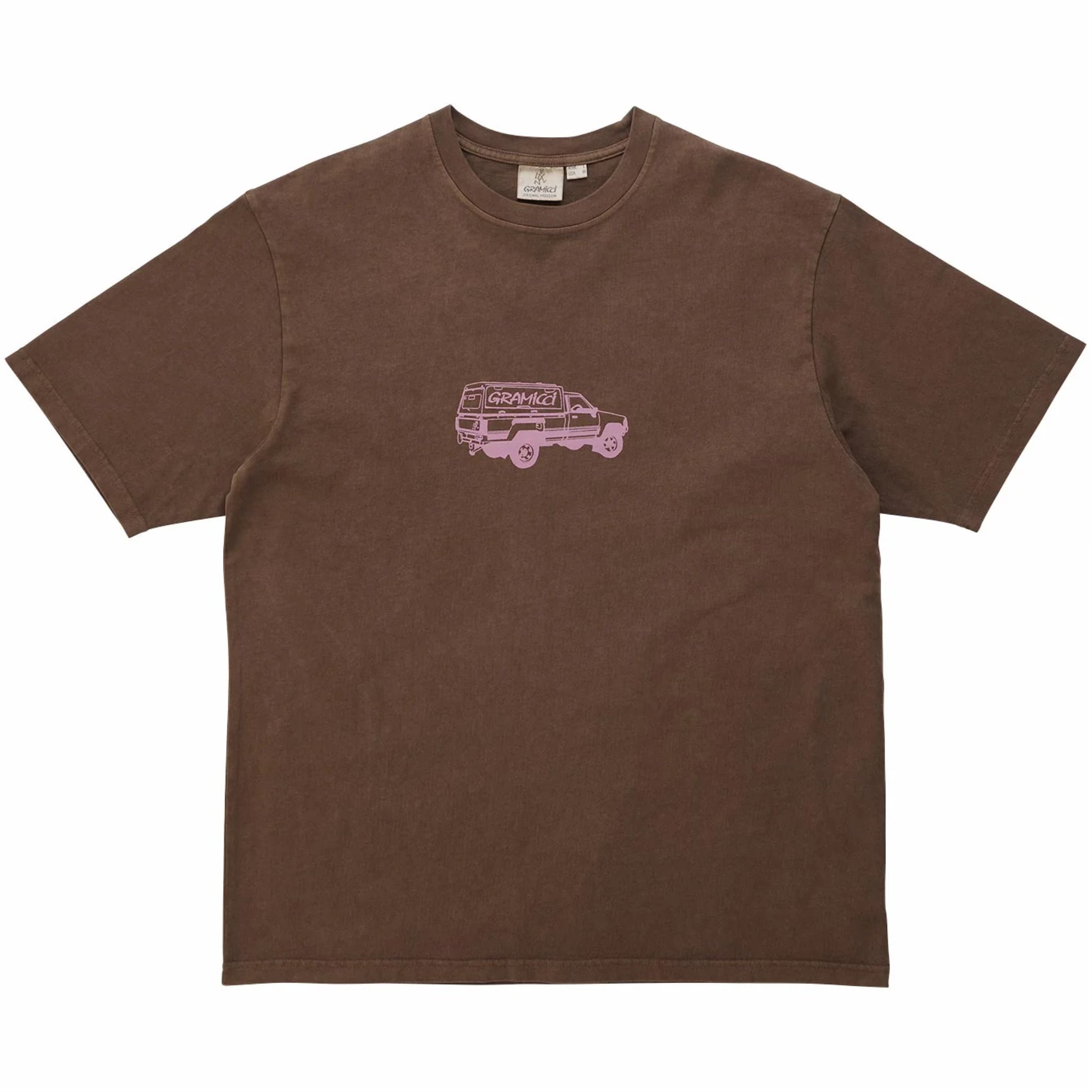 GRAMICCI Truck Tee in Brown Pigment