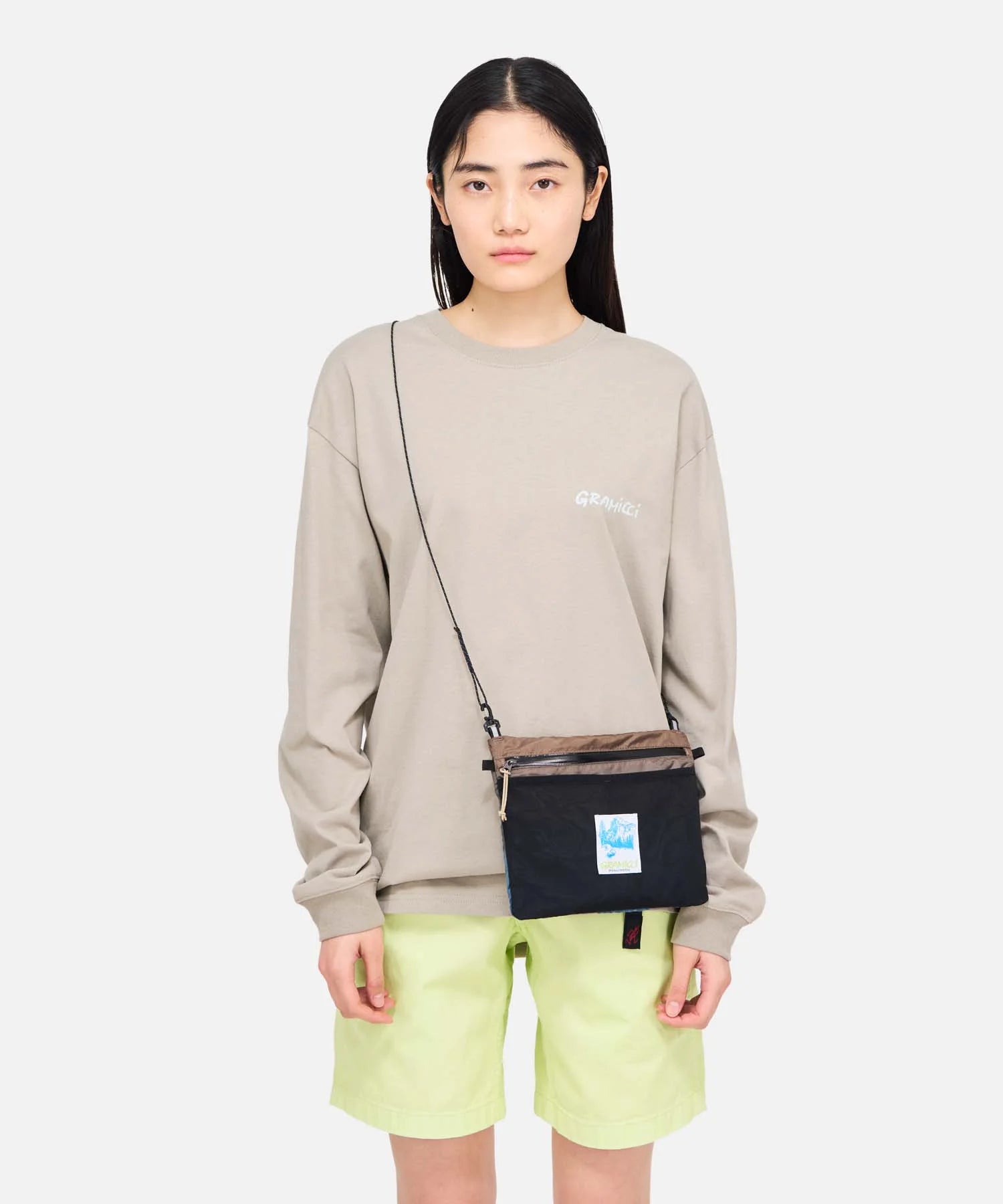 GRAMICCI Light Ripstop Sacoche in Brown Gradient