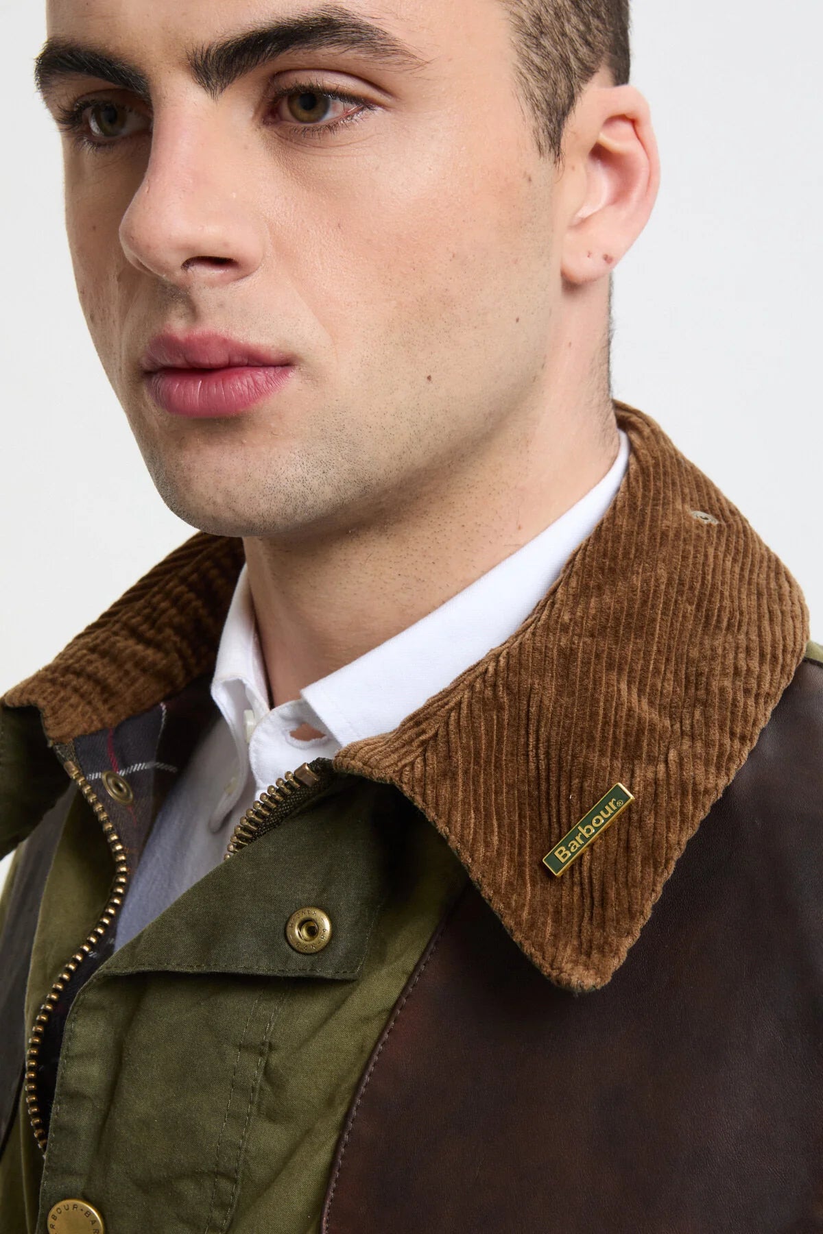BARBOUR Bedale Giacca cerata lavata oliva WP Edition