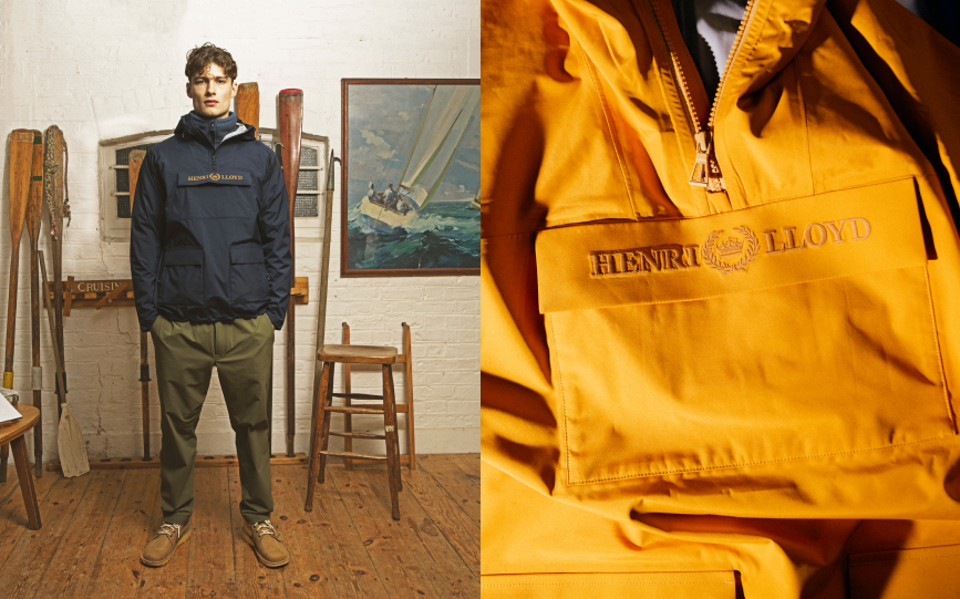 HENRI LLOYD Anorak Viking Blu Navy