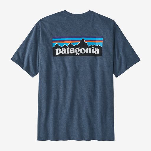 PATAGONIA P-6 Logo Responsibili-Tee® Utility Blue