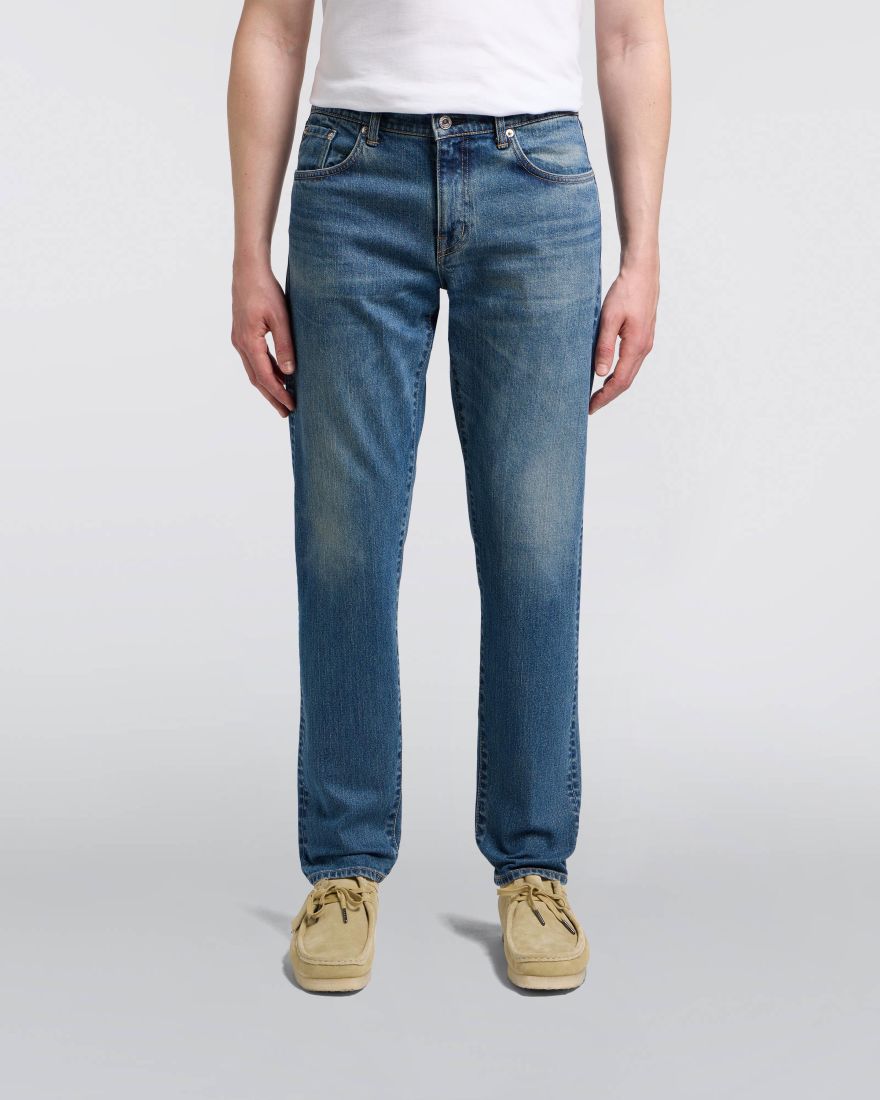 EDWIN Regular Tapered Blu Mid Usato Prodotto in Giappone