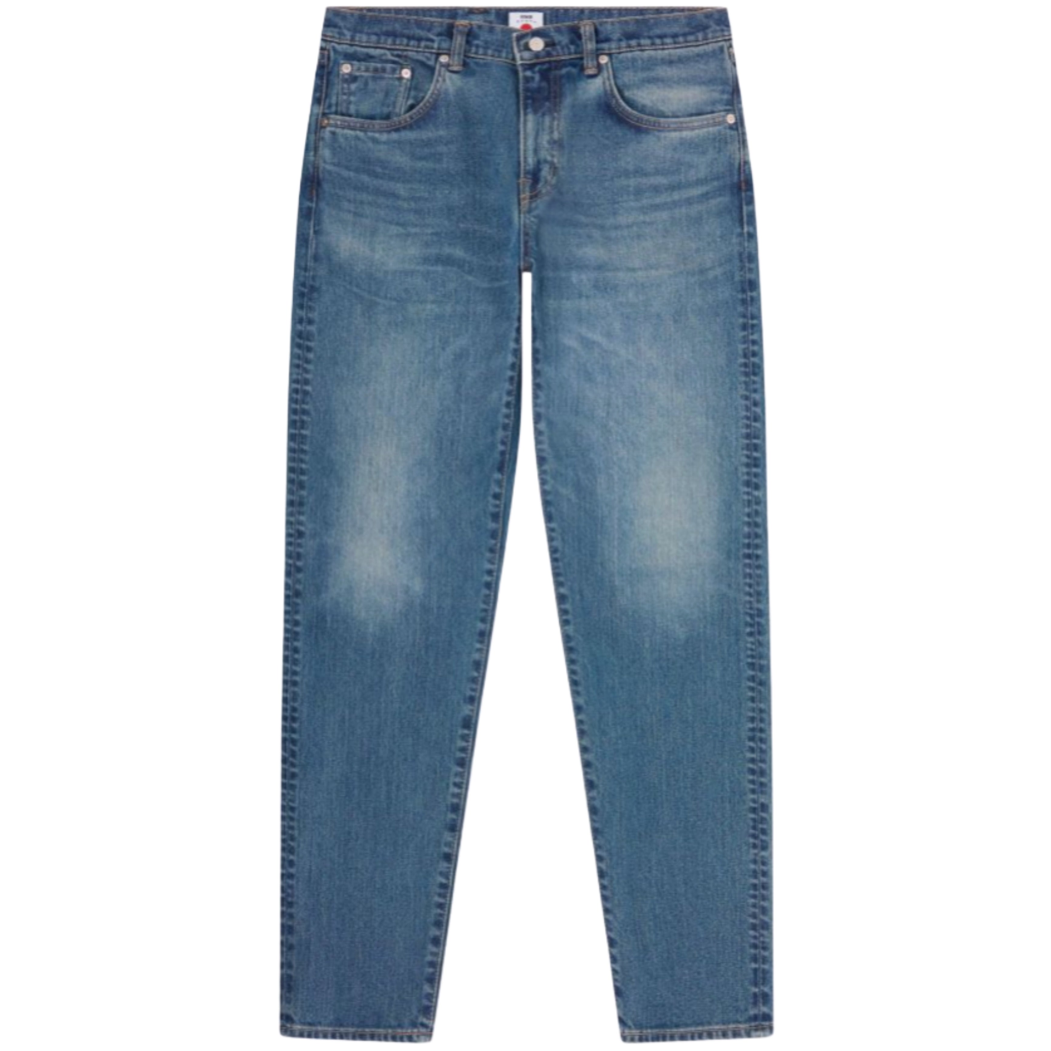 EDWIN Regular Tapered Blu Mid Usato Prodotto in Giappone