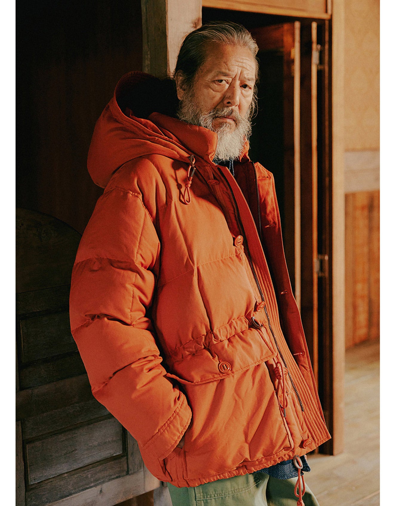 FRIZMWORKS Karakoram Down Parka Orange