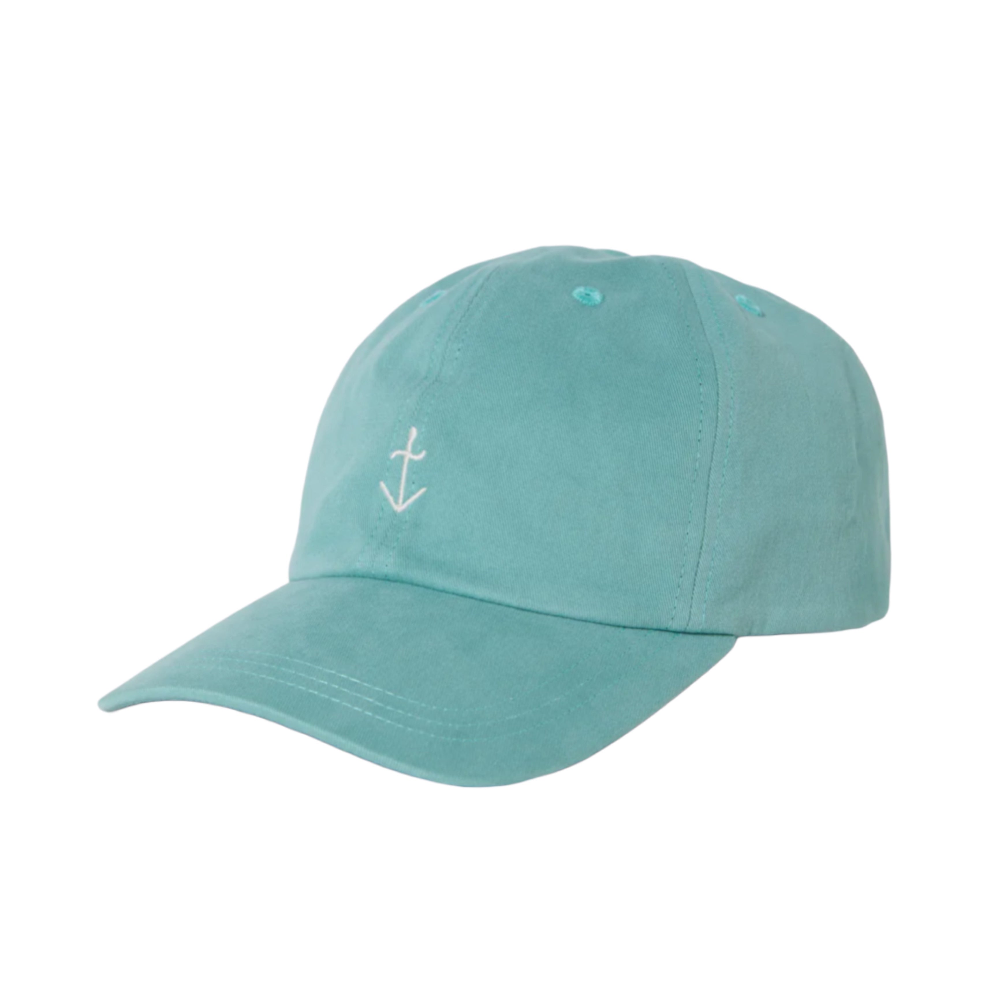 LA PAZ Santos Green Off White Logo Cotton Cap
