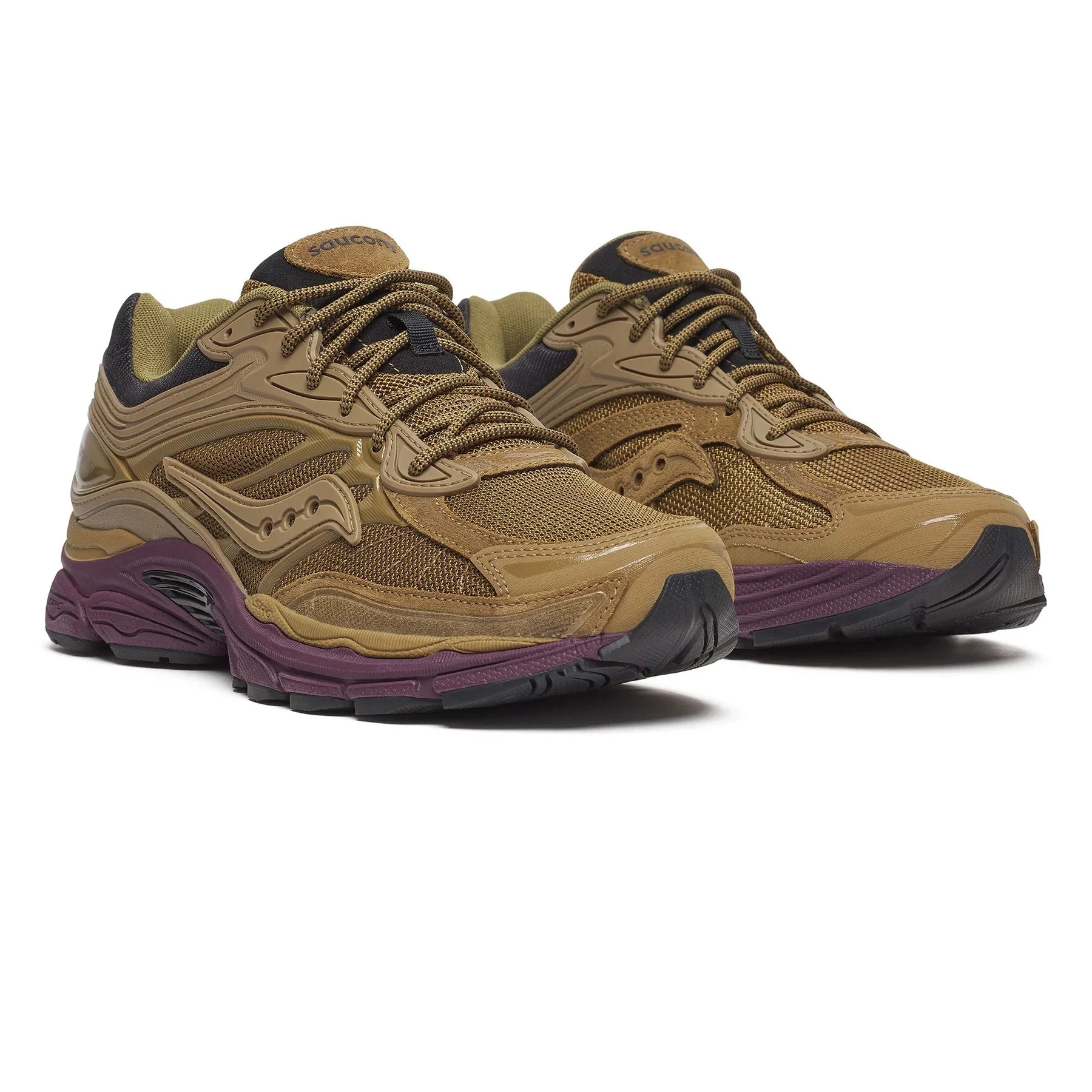SAUCONY Progrid Omni 9 Armor Brown Wine