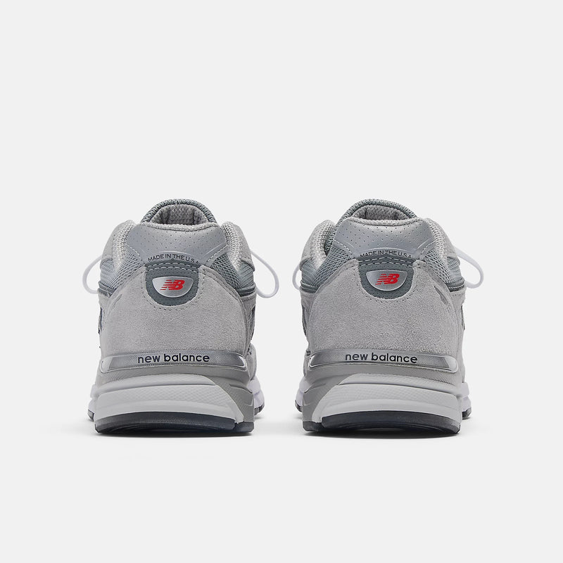 NEW BALANCE 990v4 Made in Usa Grey With Silver