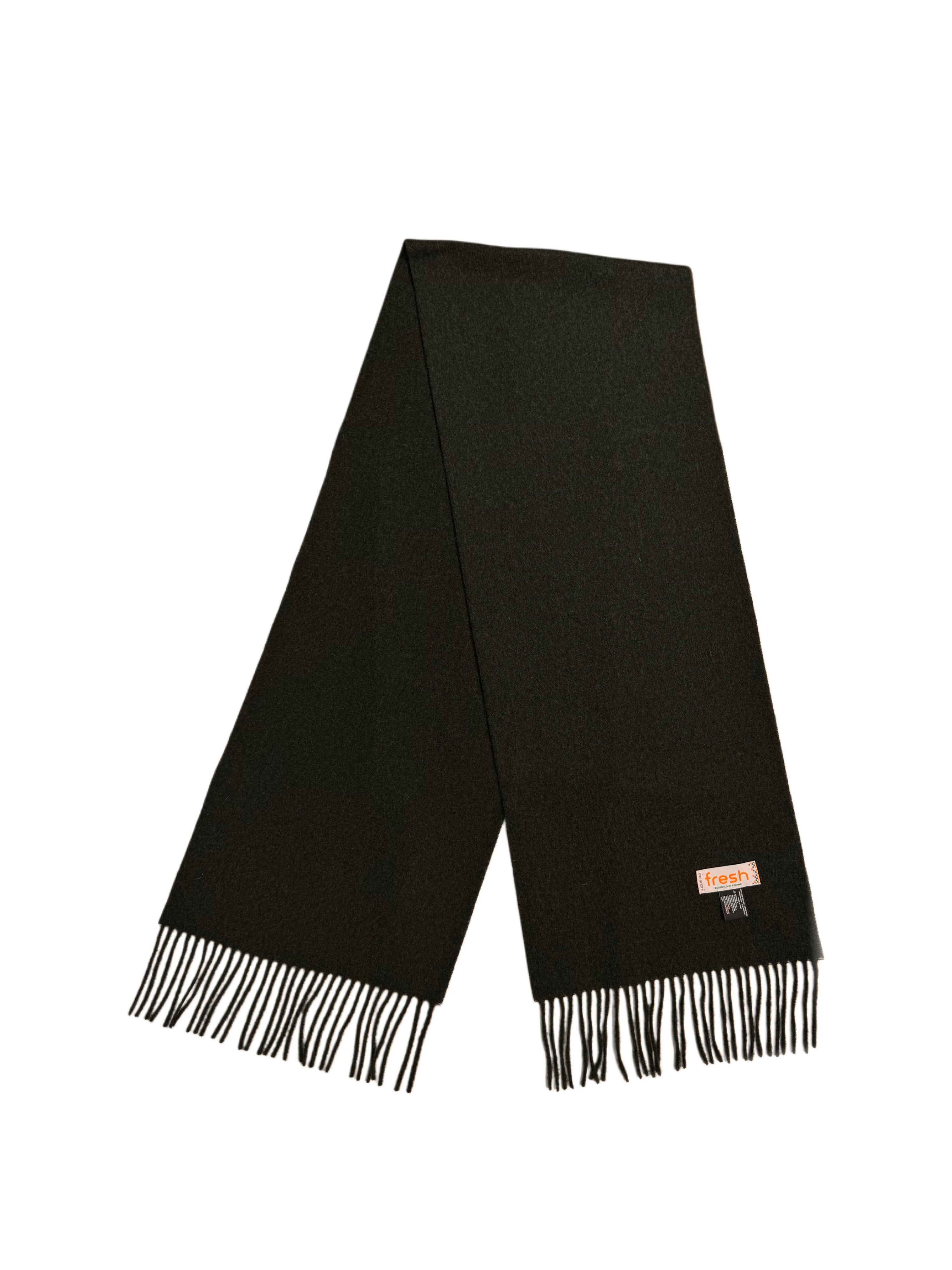 FRESH Dark Green Wool Scarf
